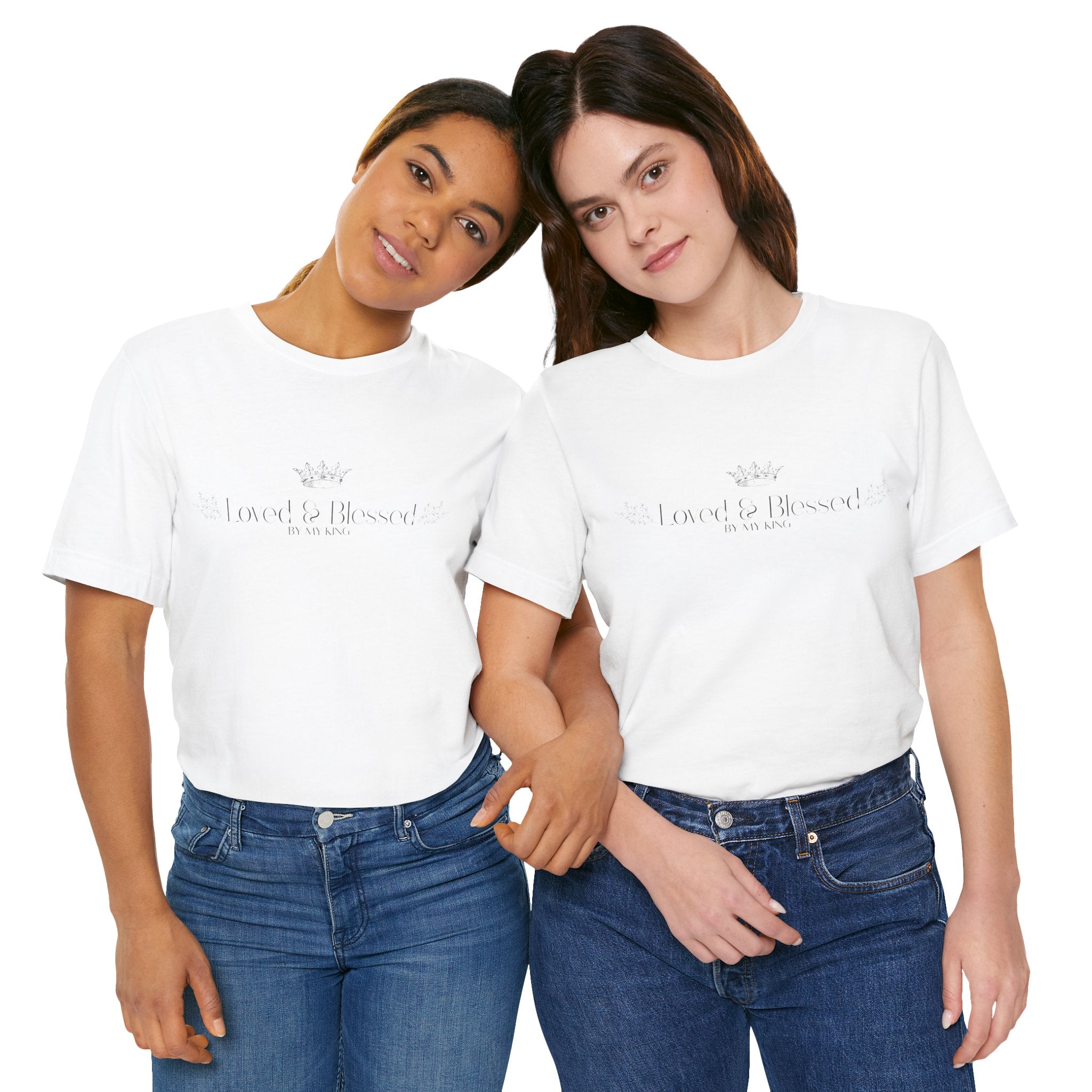 Blessed Crown UNISEX Tee — Loved & Blessed Graphic T-Shirt