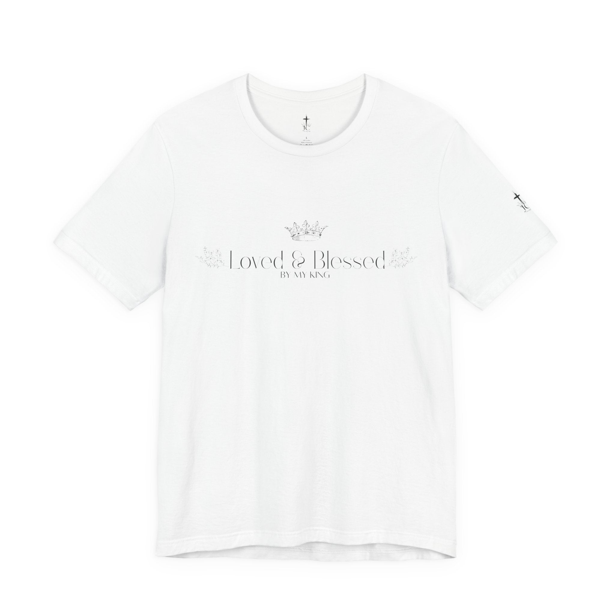 Blessed Crown UNISEX Tee — Loved & Blessed Graphic T-Shirt