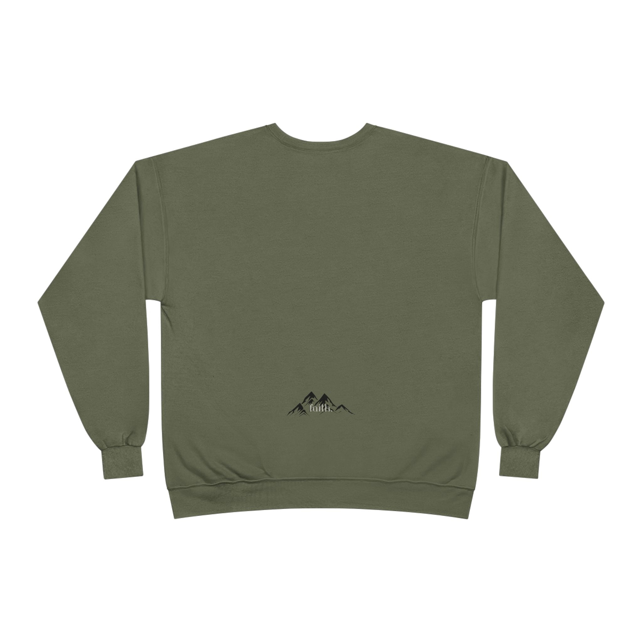 Comfy Mountain faith Crewneck UNISEX Sweatshirt- great gift!