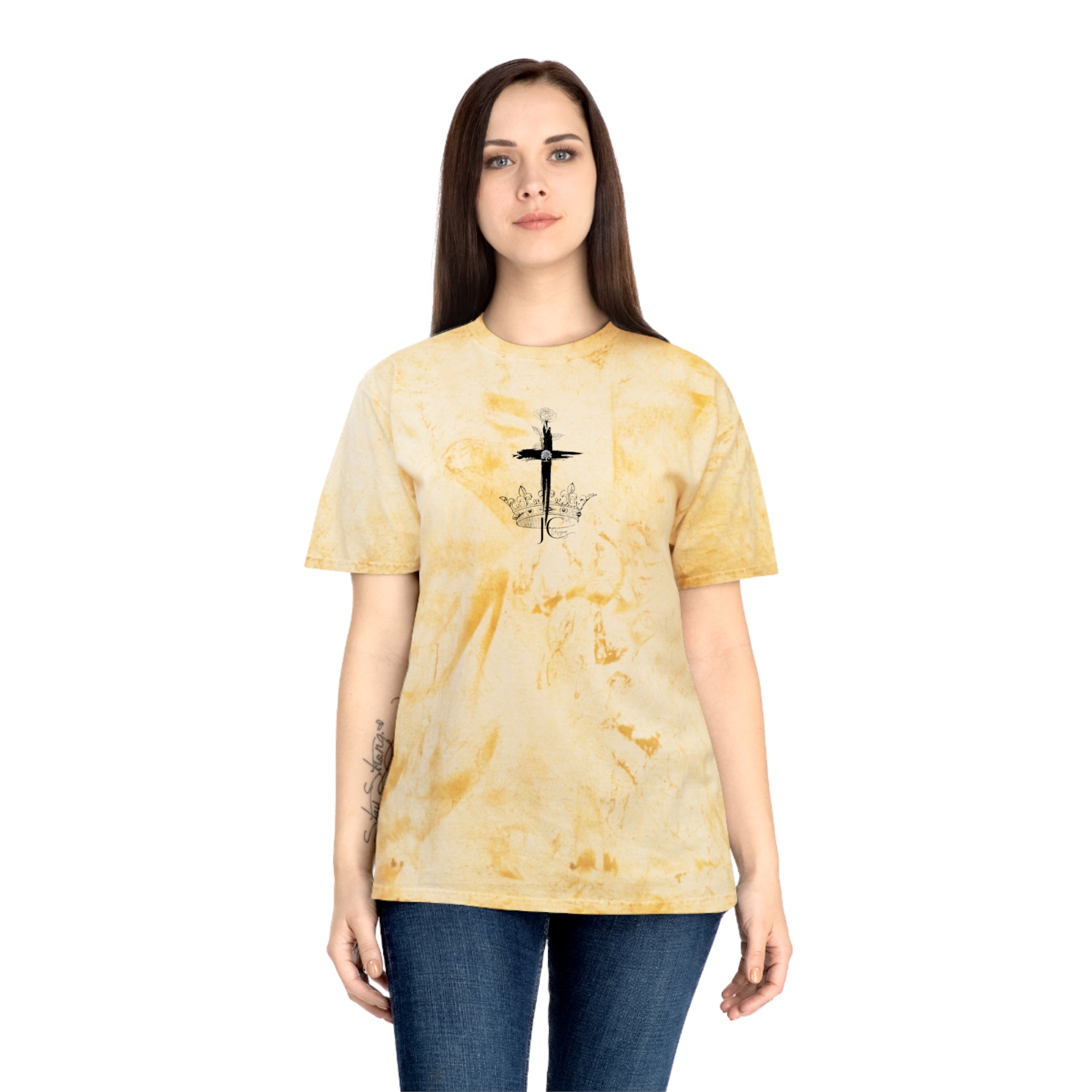 NEW JC Design’s Logo Tie-Dye T-Shirt for Both Men and Women