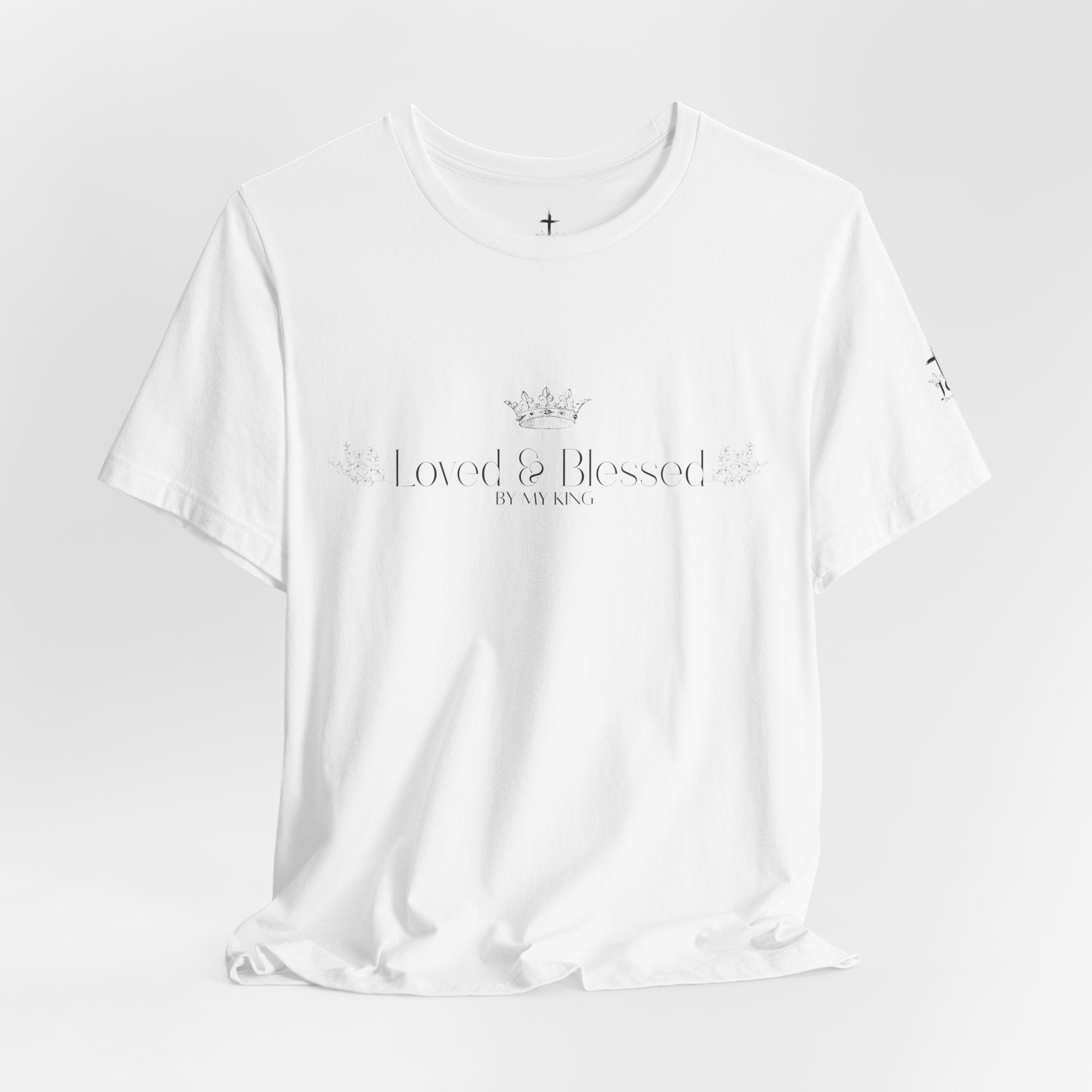 Blessed Crown UNISEX Tee — Loved & Blessed Graphic T-Shirt