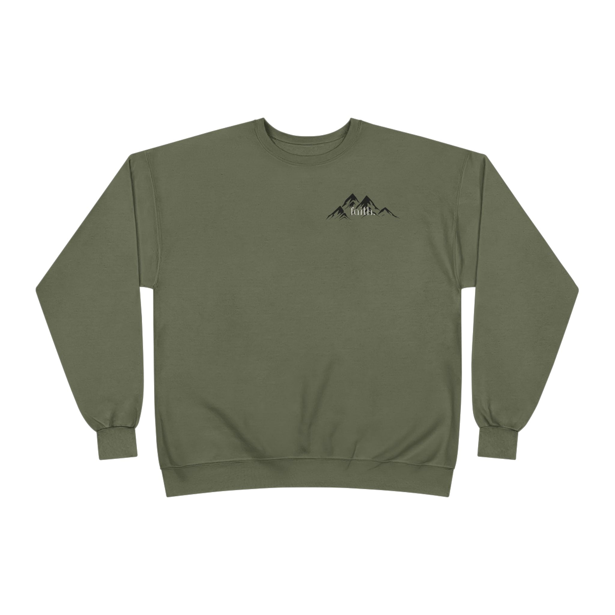 Comfy Mountain faith Crewneck UNISEX Sweatshirt- great gift!