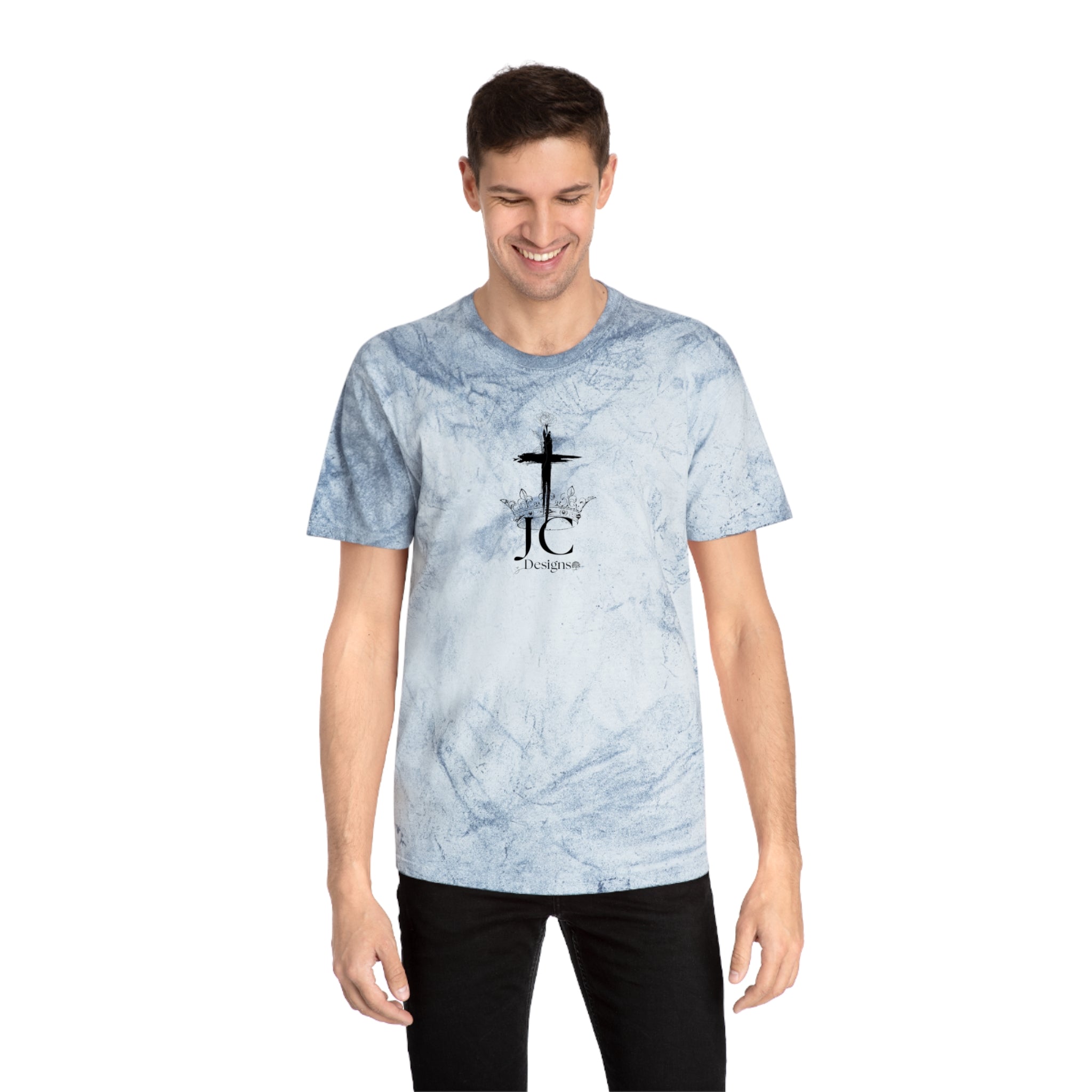 Trendy JC Designs Logo Tie-Dye UNISEX T-Shirt