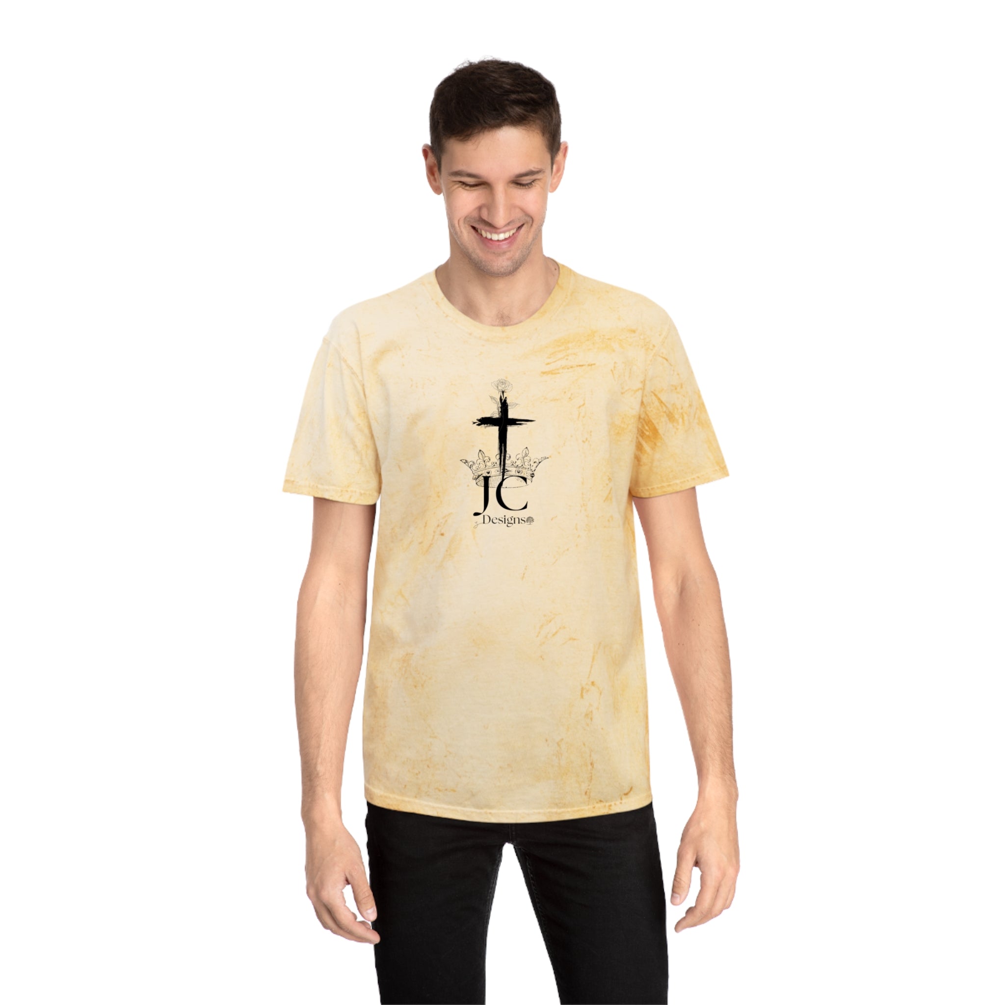Trendy JC Designs Logo Tie-Dye UNISEX T-Shirt