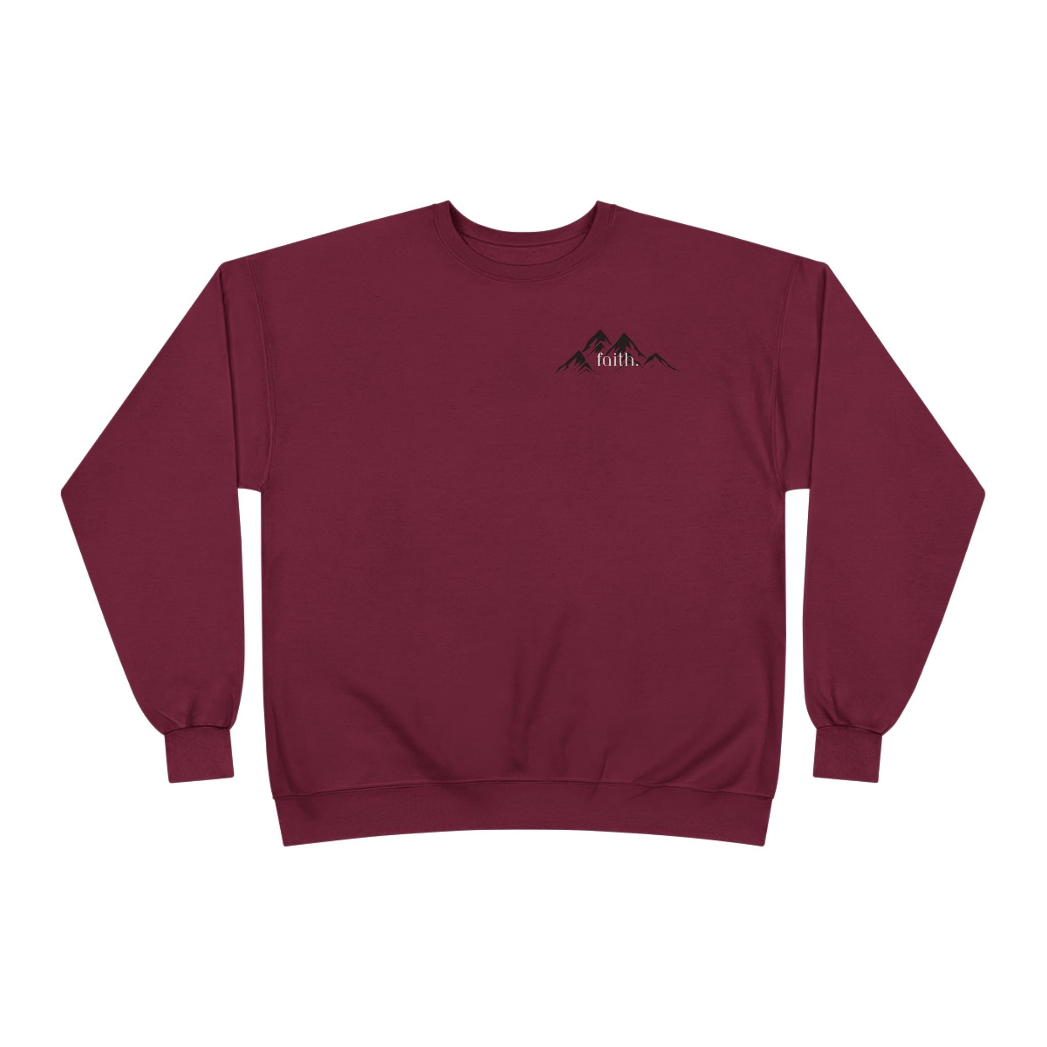Comfy Mountain faith Crewneck UNISEX Sweatshirt- great gift!