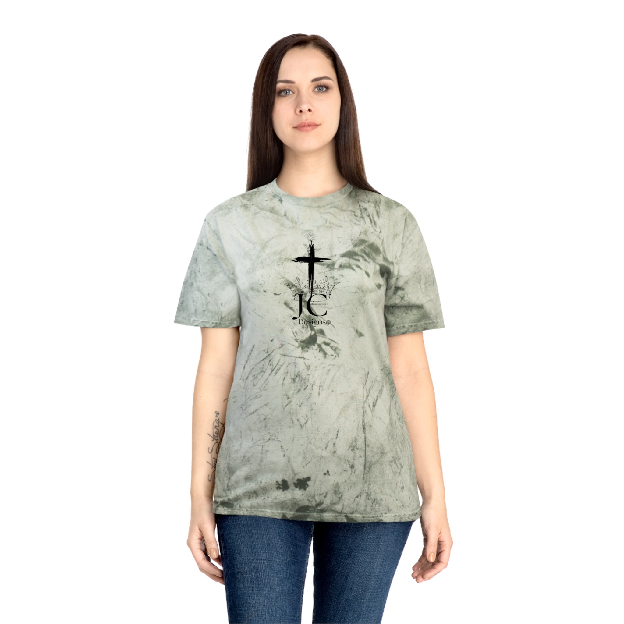 Trendy JC Designs Logo Tie-Dye UNISEX T-Shirt