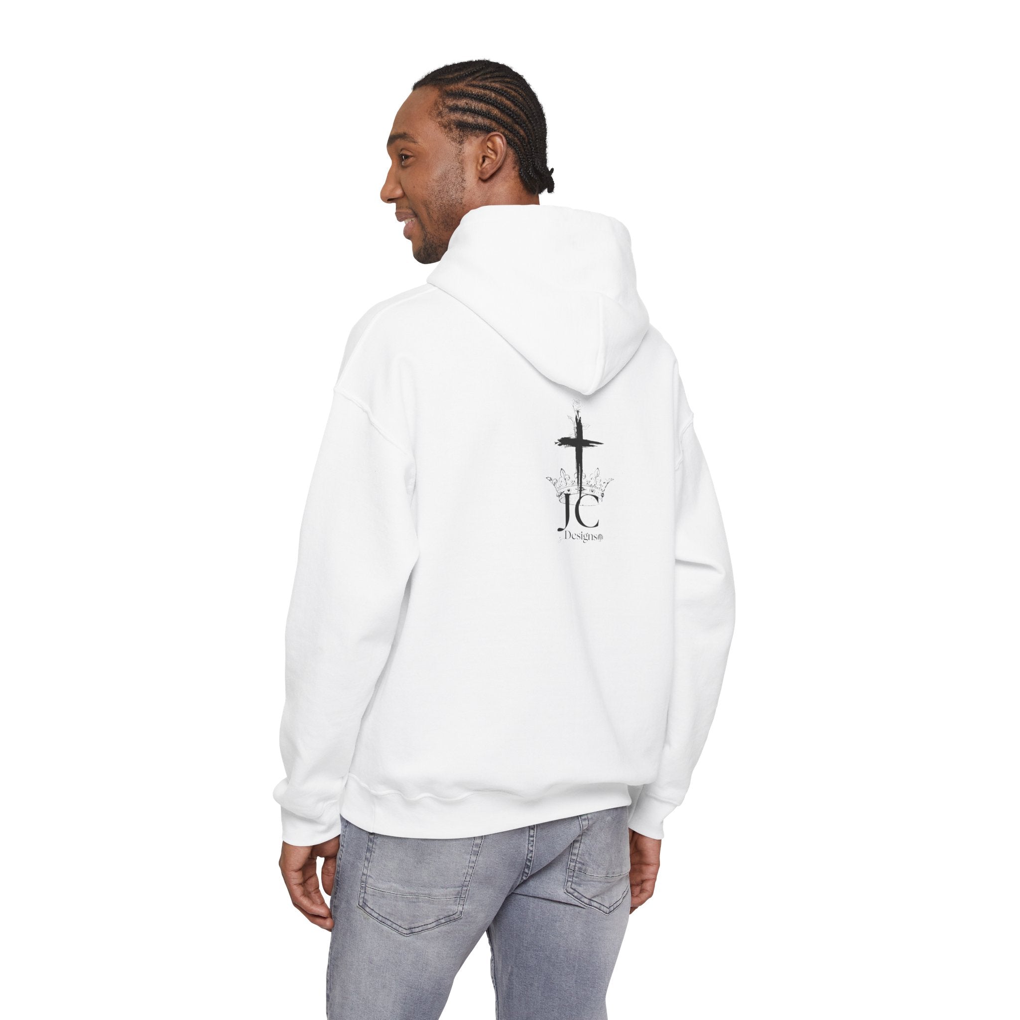 JC Designs Logo /Loved & Blessed Hoodie — UNISEX