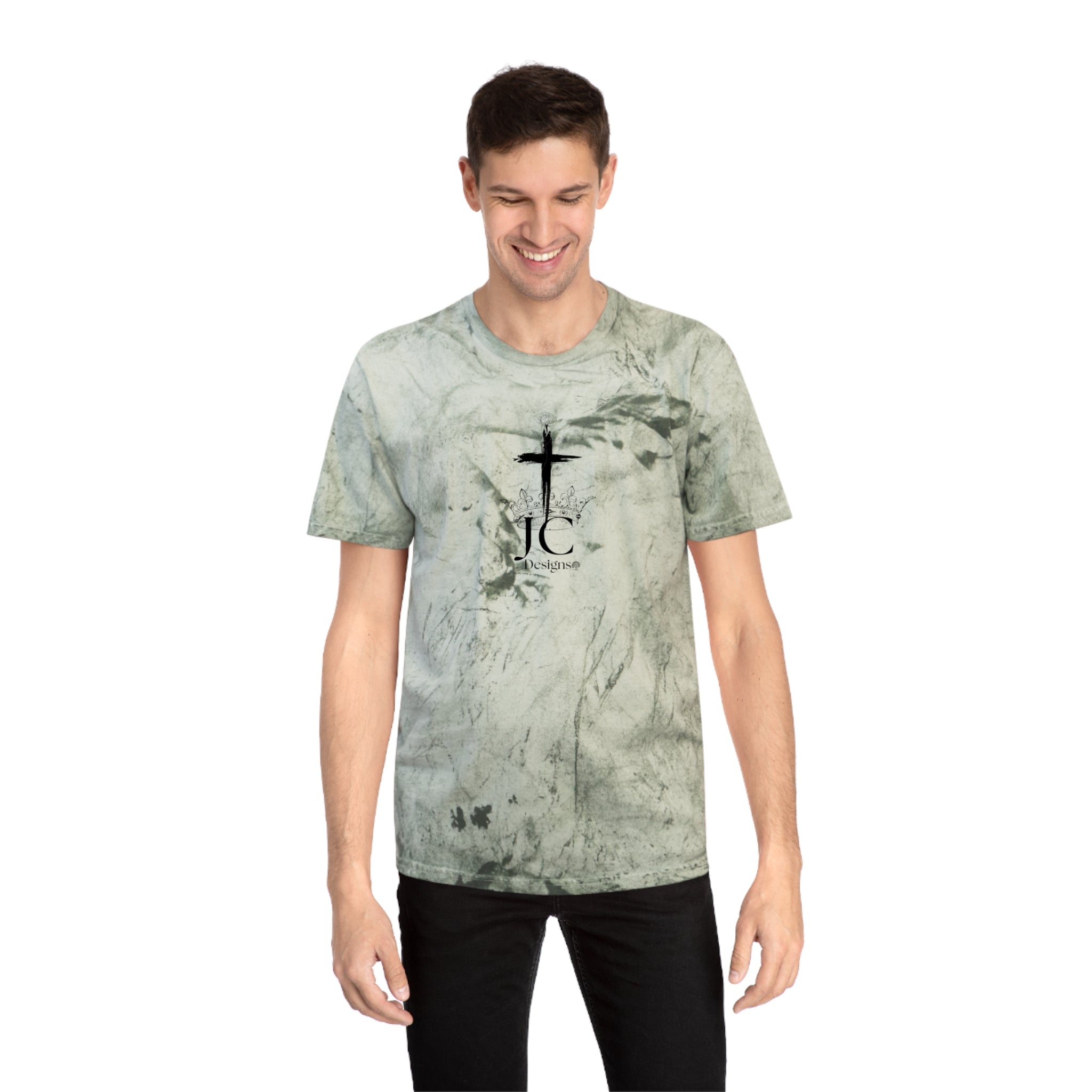 Trendy JC Designs Logo Tie-Dye UNISEX T-Shirt