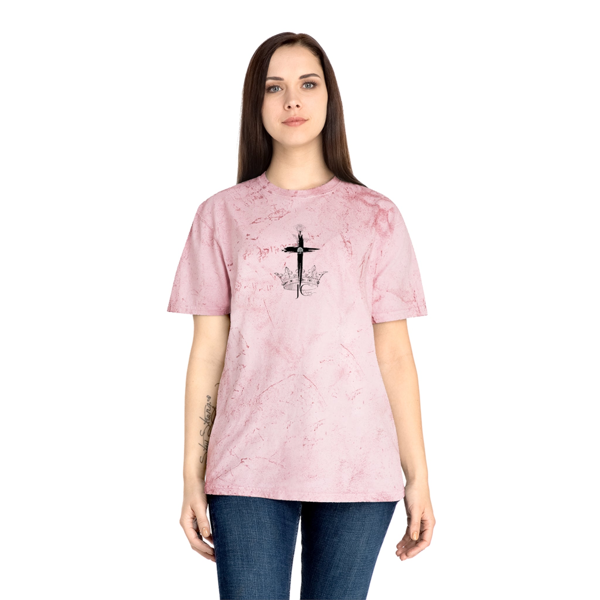 NEW JC Design’s Logo Tie-Dye T-Shirt for Both Men and Women