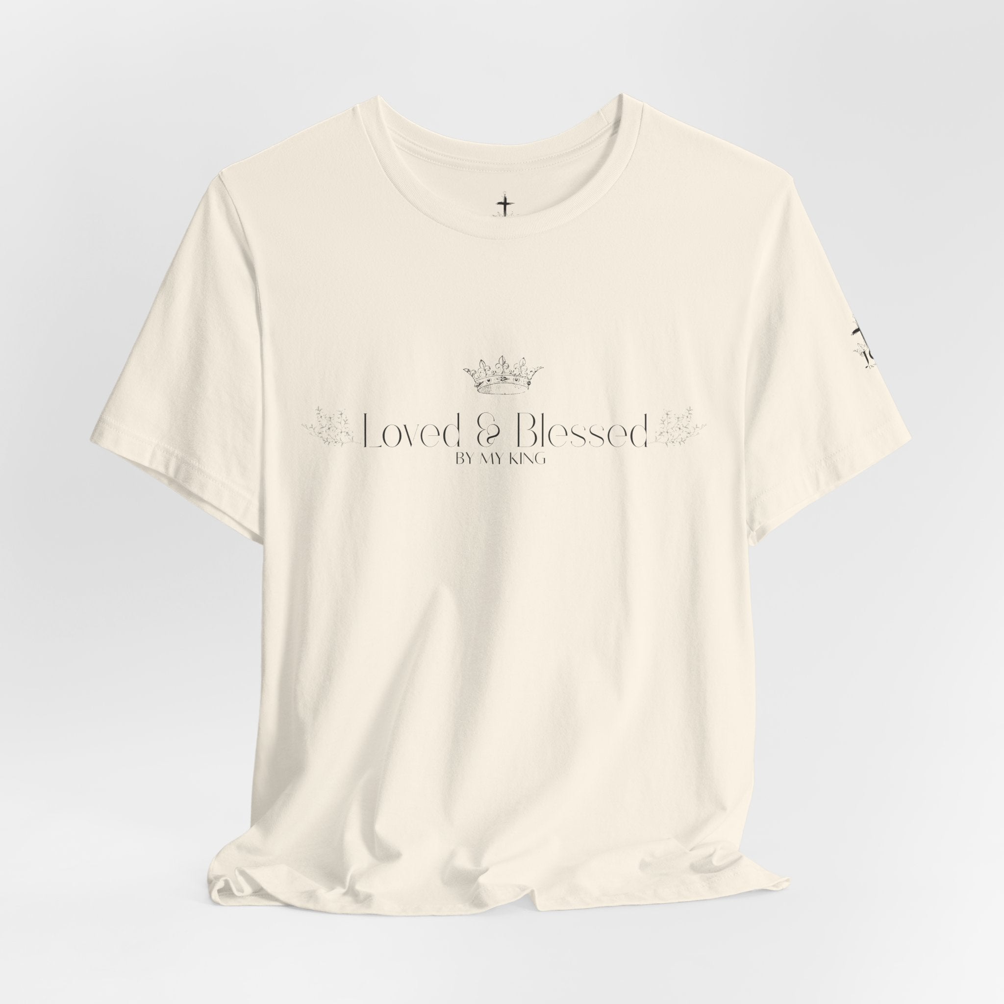 Blessed Crown UNISEX Tee — Loved & Blessed Graphic T-Shirt