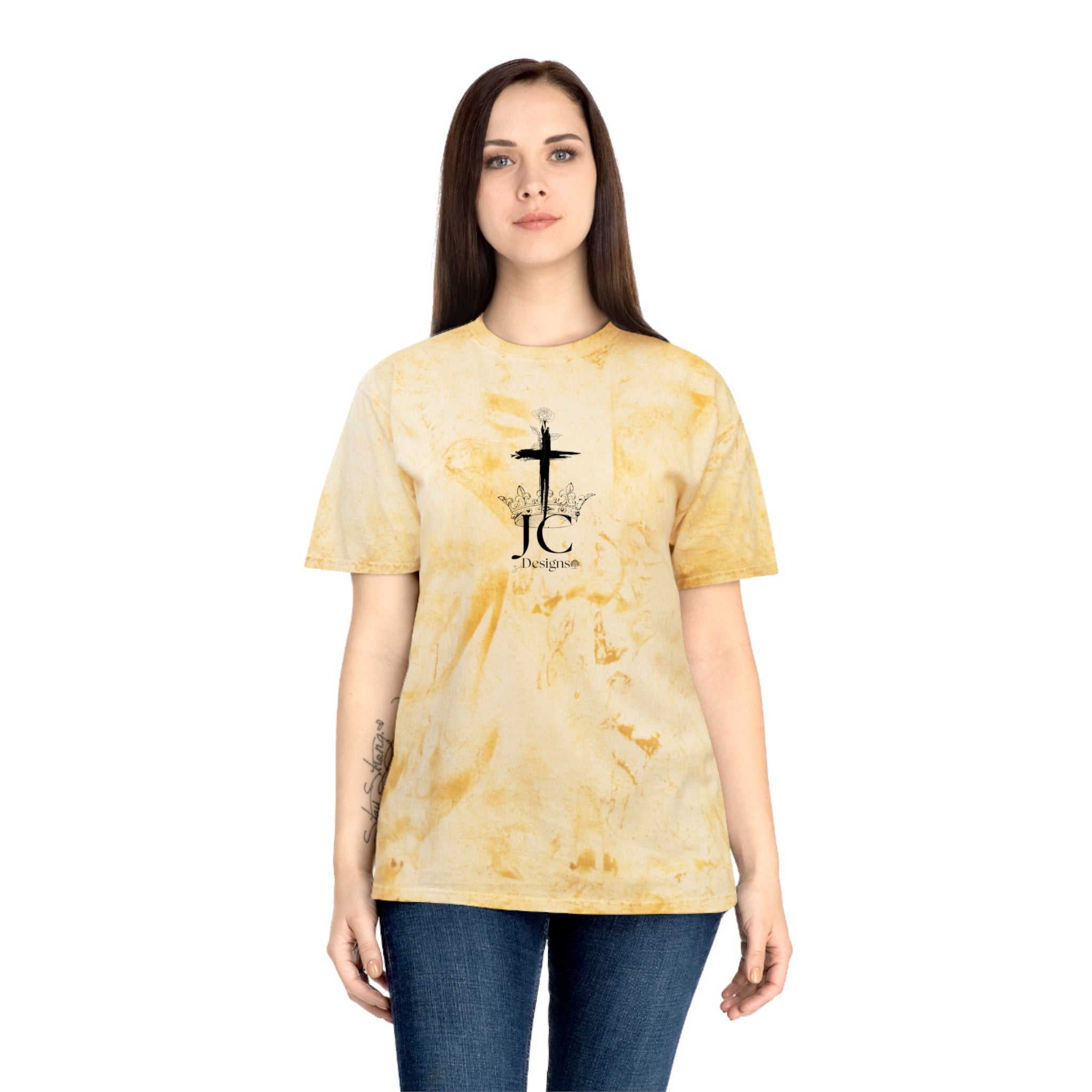 Trendy JC Designs Logo Tie-Dye UNISEX T-Shirt
