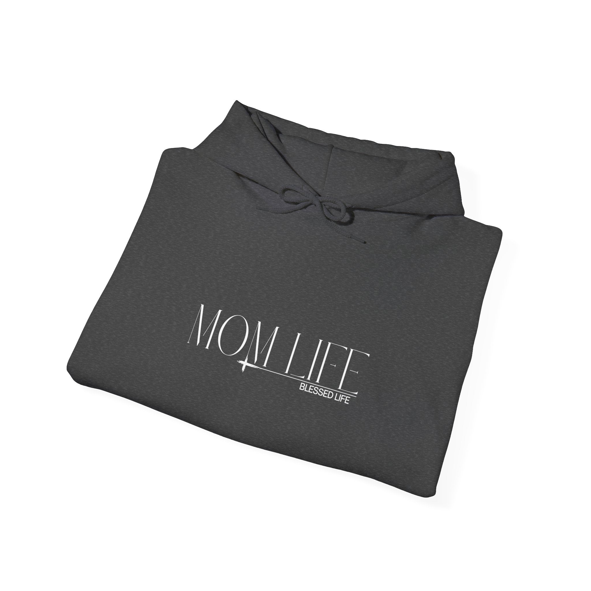 'MOM LIFE' Hoodie — Modern Mom Graphic Sweatshirt