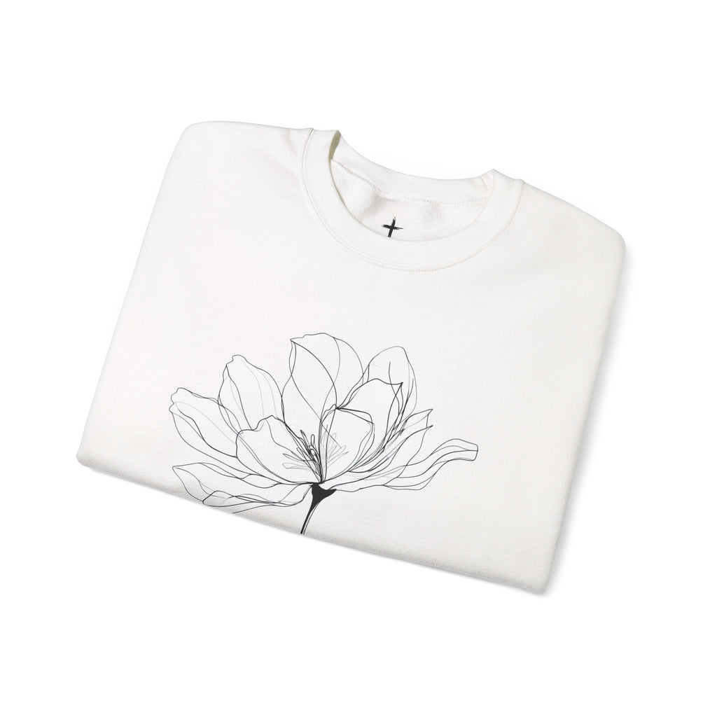 Floral Blessings Crewneck Sweatshirt