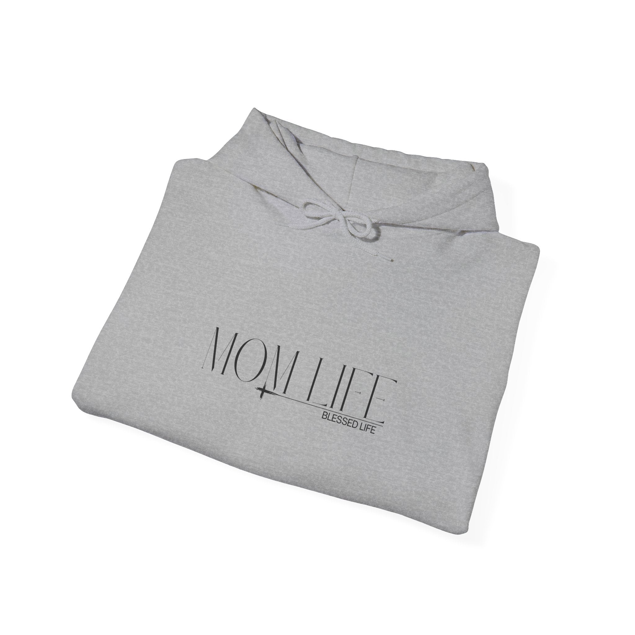 'MOM LIFE' Hoodie — Modern Mom Graphic Sweatshirt
