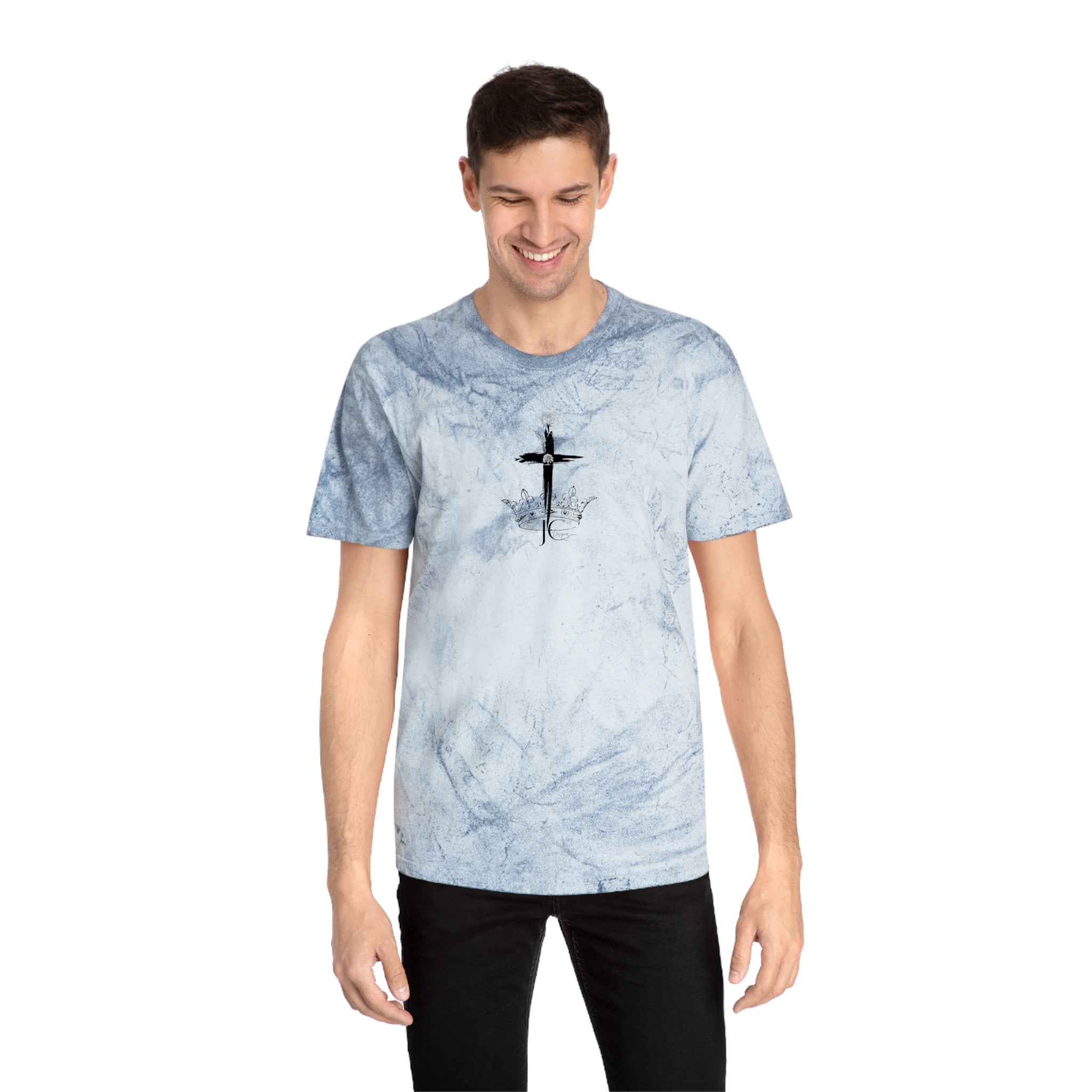 NEW JC Design’s Logo Tie-Dye T-Shirt for Both Men and Women