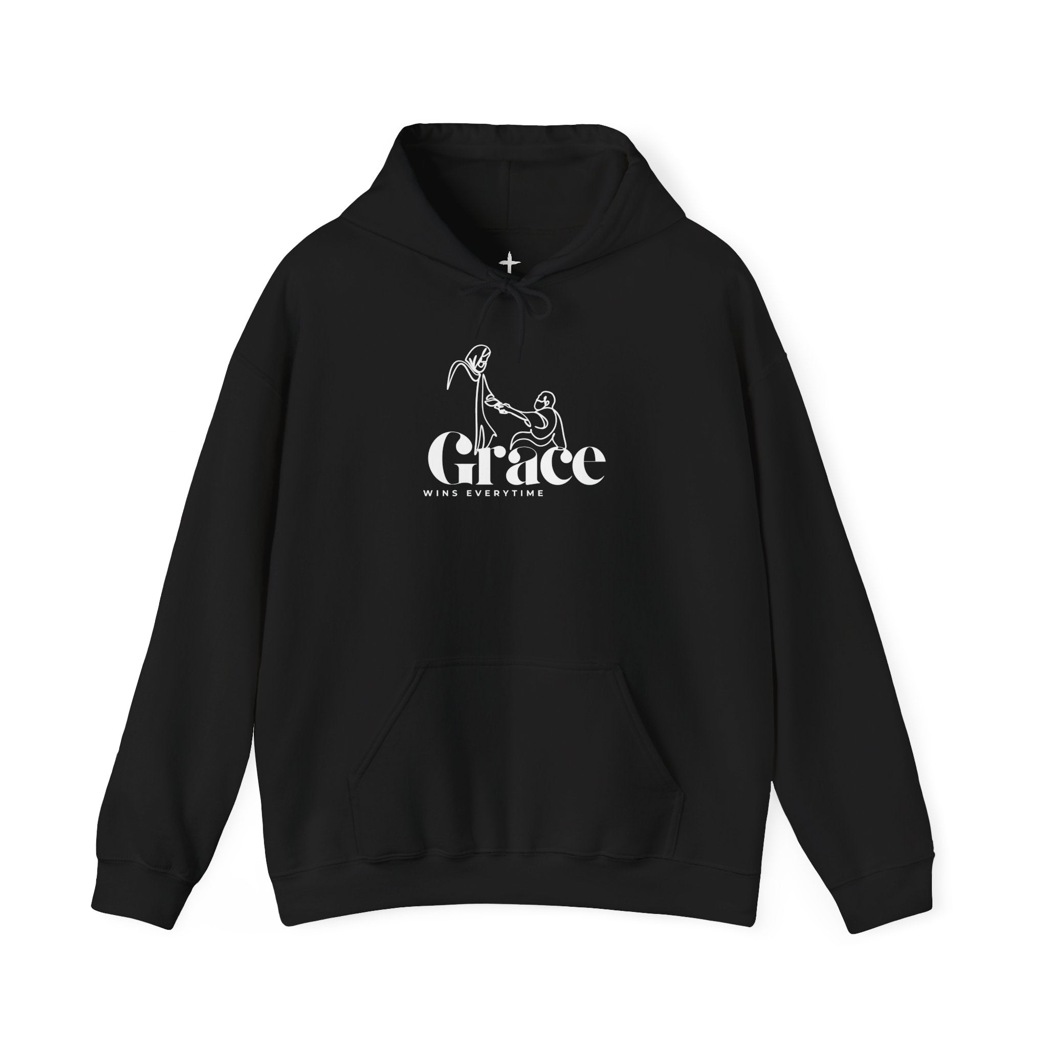 Grace Wins Everytime Hoodie | Inspirational Faith Sweatshirt