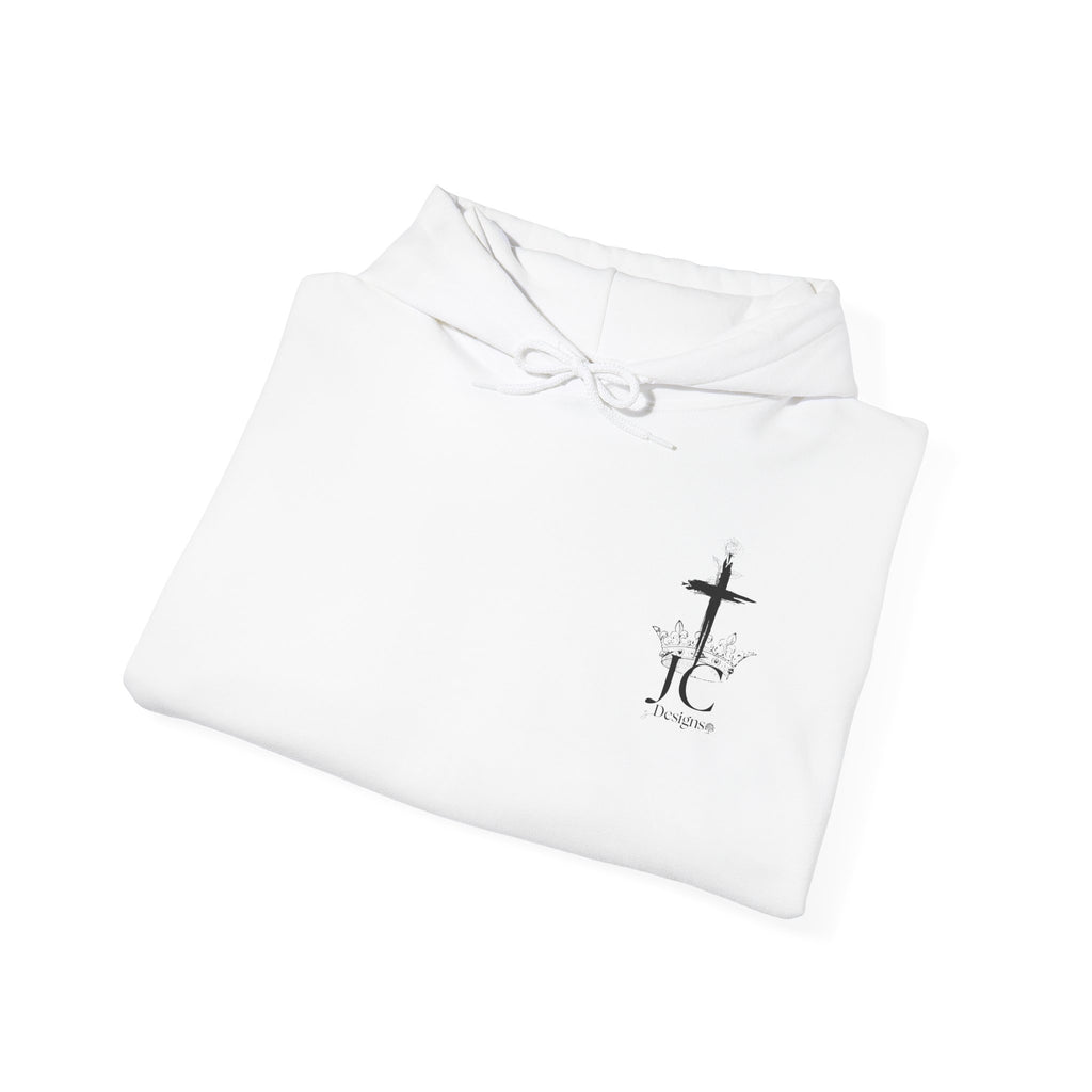 JC Designs Logo /Loved & Blessed Hoodie — UNISEX