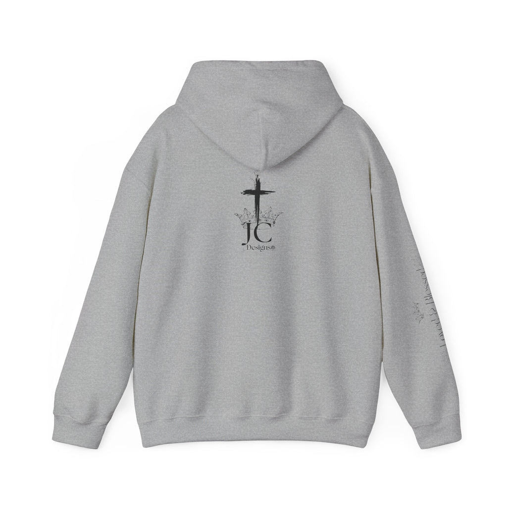 JC Designs Logo /Loved & Blessed Hoodie — UNISEX