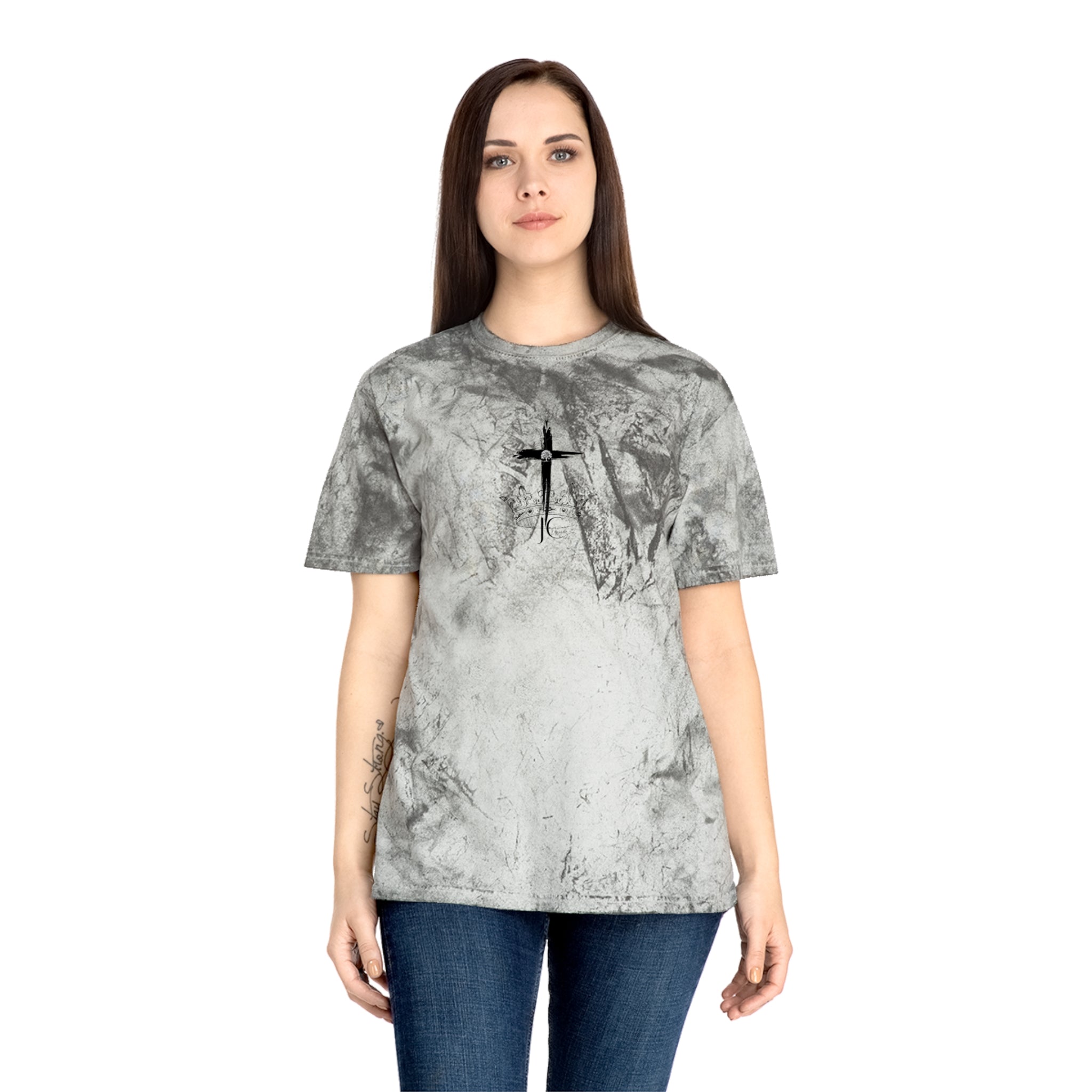 NEW JC Design’s Logo Tie-Dye T-Shirt for Both Men and Women
