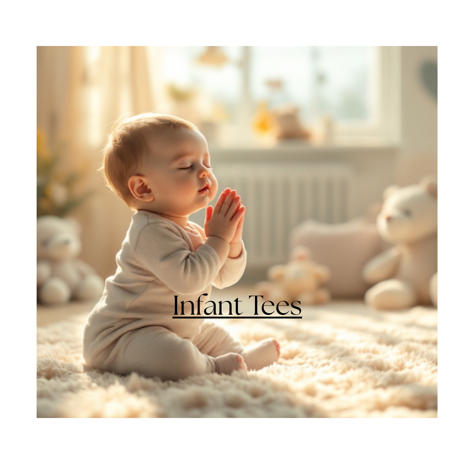 “Jesus My Rock” Infant Tee