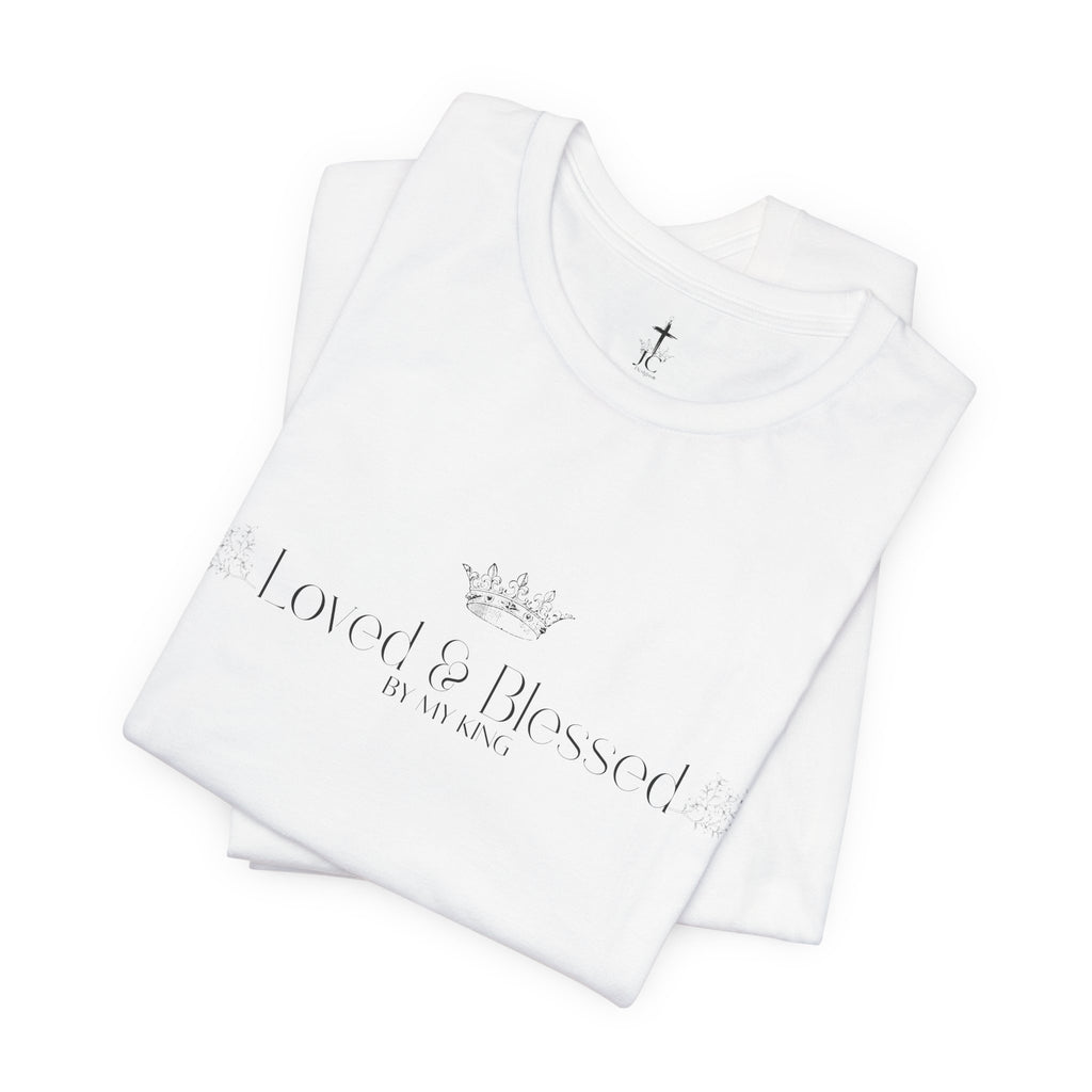 Blessed Crown UNISEX Tee — Loved & Blessed Graphic T-Shirt