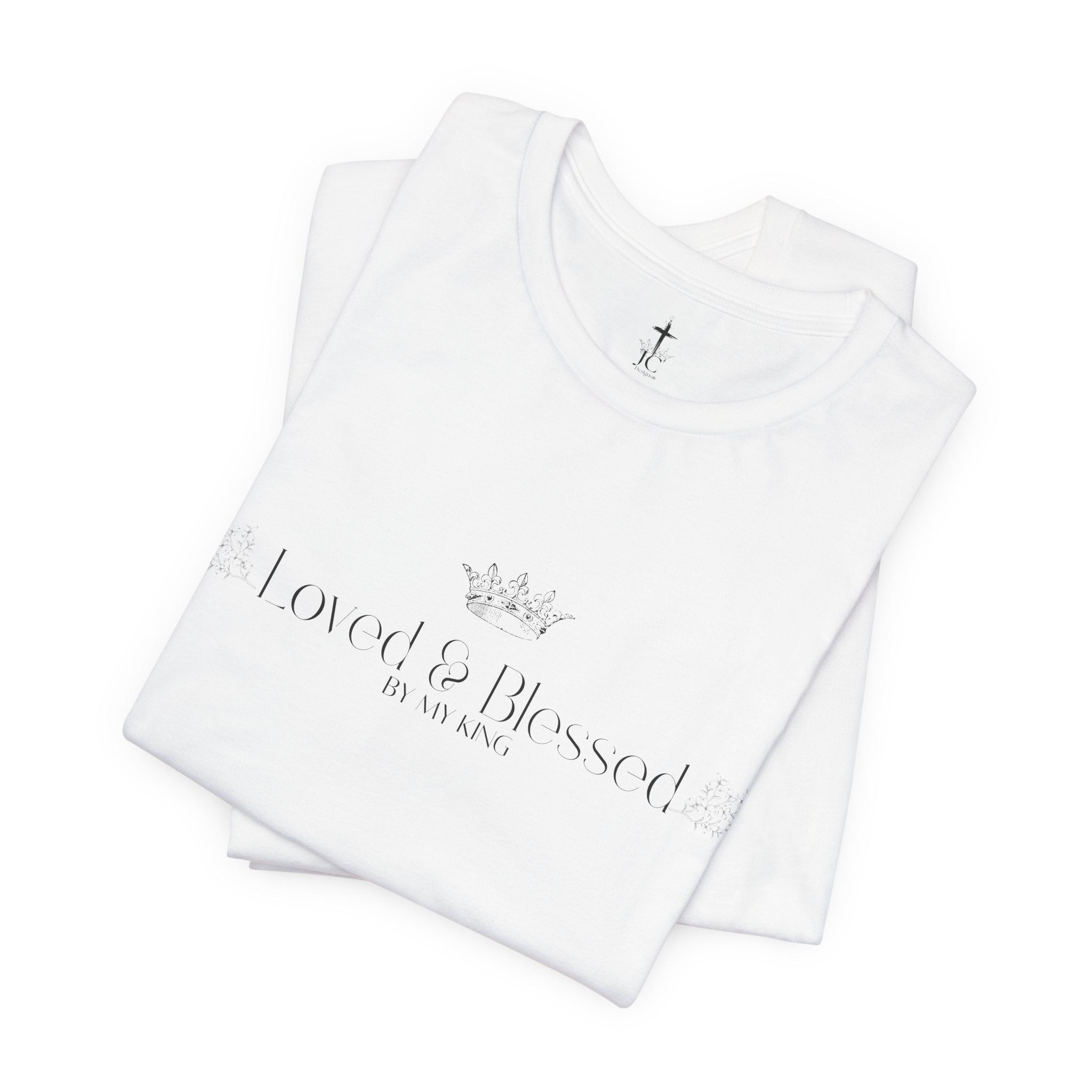 Blessed Crown UNISEX Tee — Loved & Blessed Graphic T-Shirt