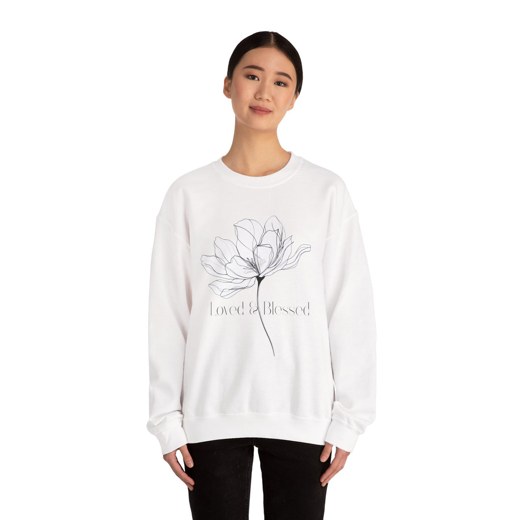 Floral Blessings Crewneck Sweatshirt