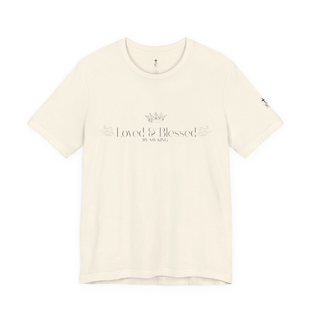 Blessed Crown UNISEX Tee — Loved & Blessed Graphic T-Shirt