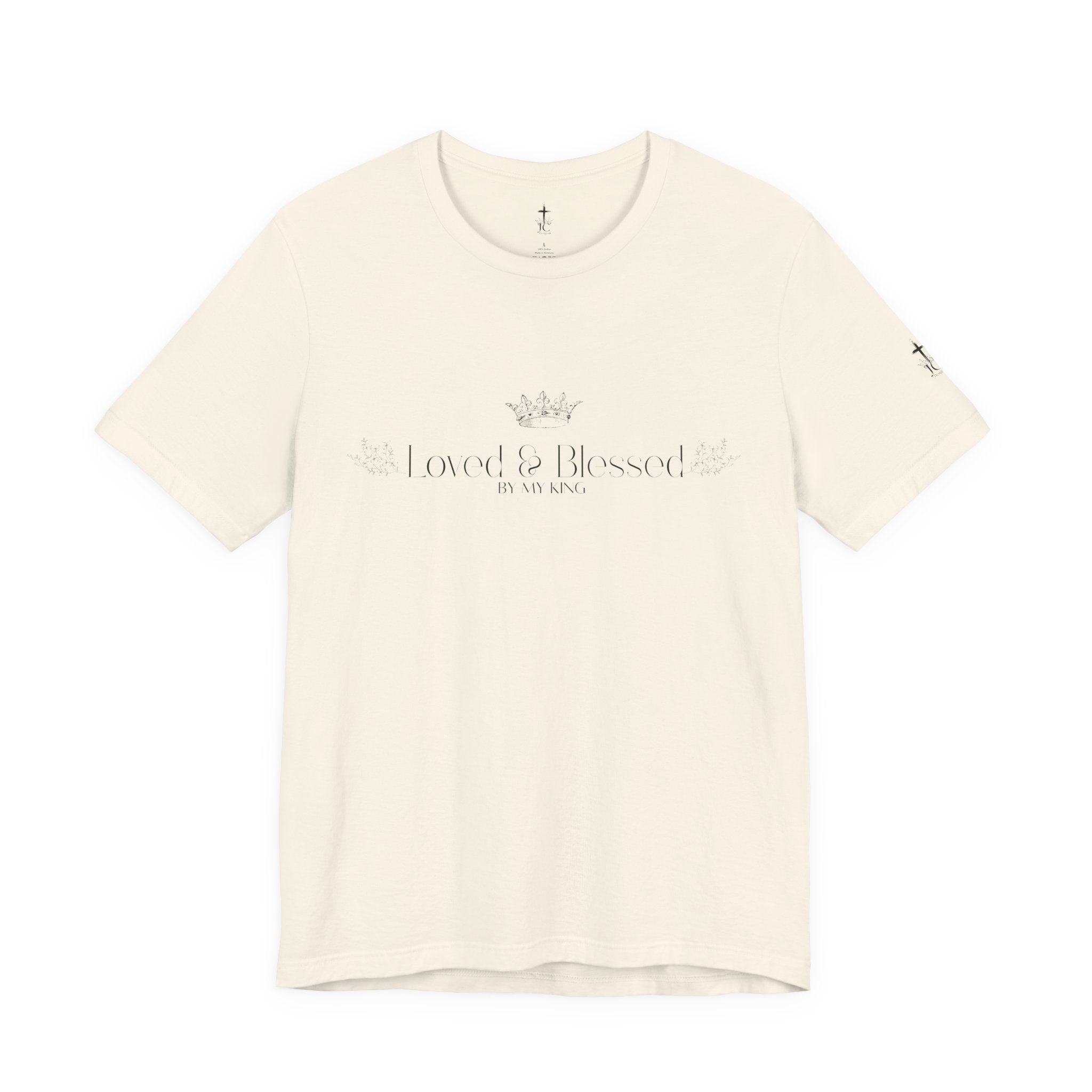 Blessed Crown UNISEX Tee — Loved & Blessed Graphic T-Shirt