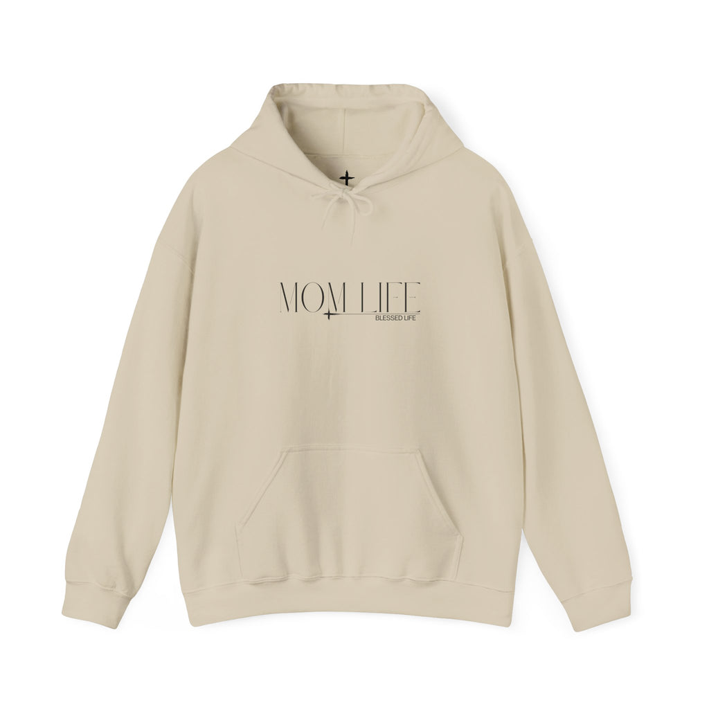 'MOM LIFE' Hoodie — Modern Mom Graphic Sweatshirt