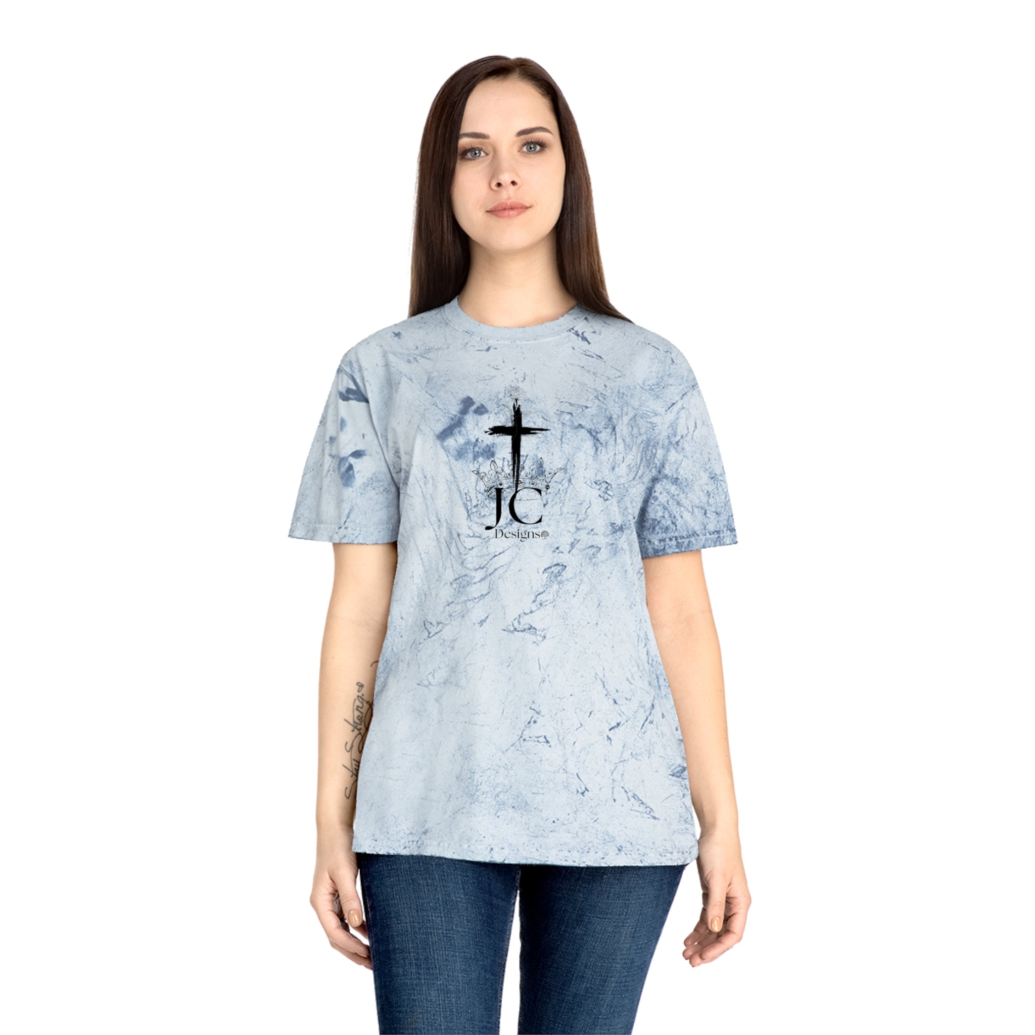 Trendy JC Designs Logo Tie-Dye UNISEX T-Shirt