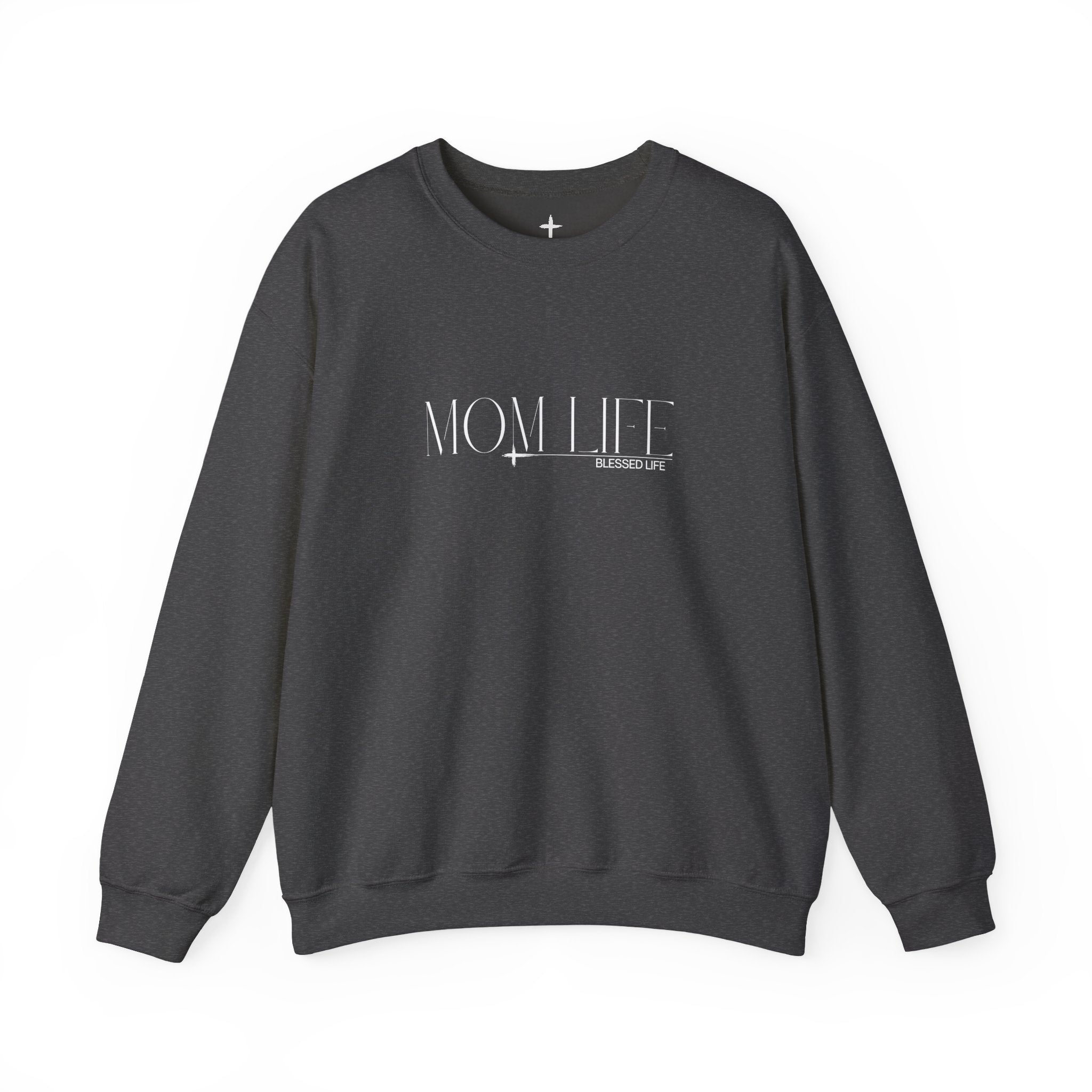 “Mom Life” Blessed Sweatshirt - Crewneck
