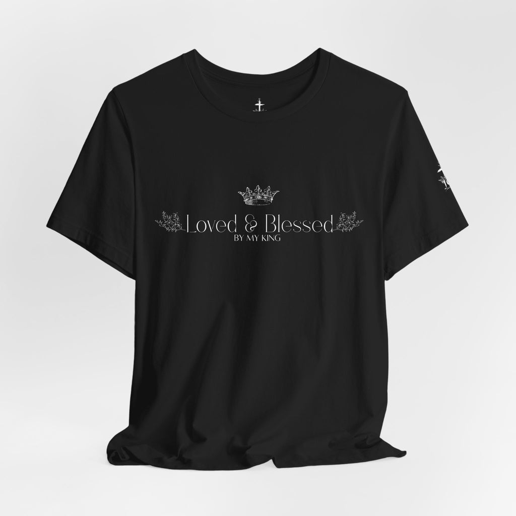 Blessed Crown UNISEX Tee — Loved & Blessed Graphic T-Shirt