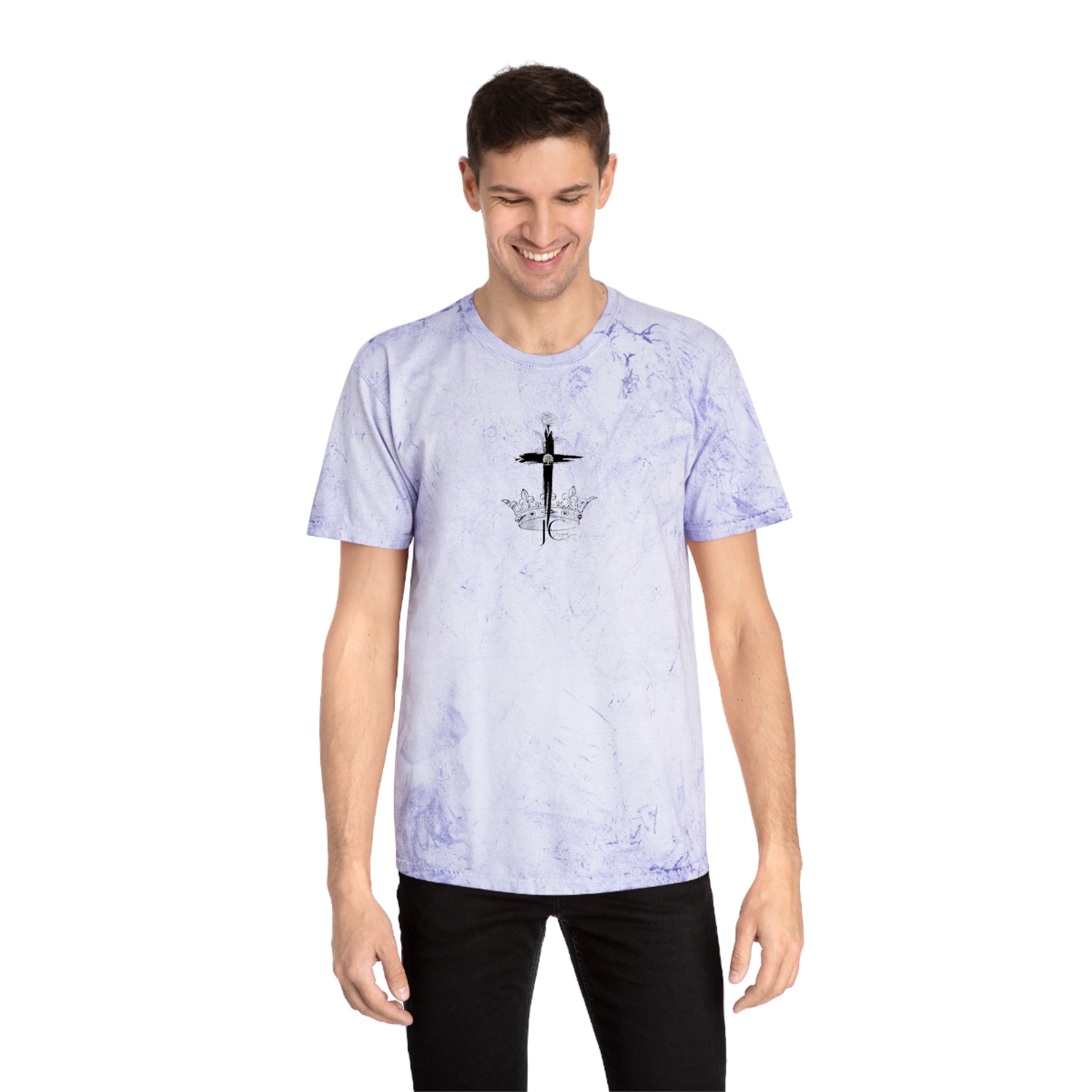NEW JC Design’s Logo Tie-Dye T-Shirt for Both Men and Women