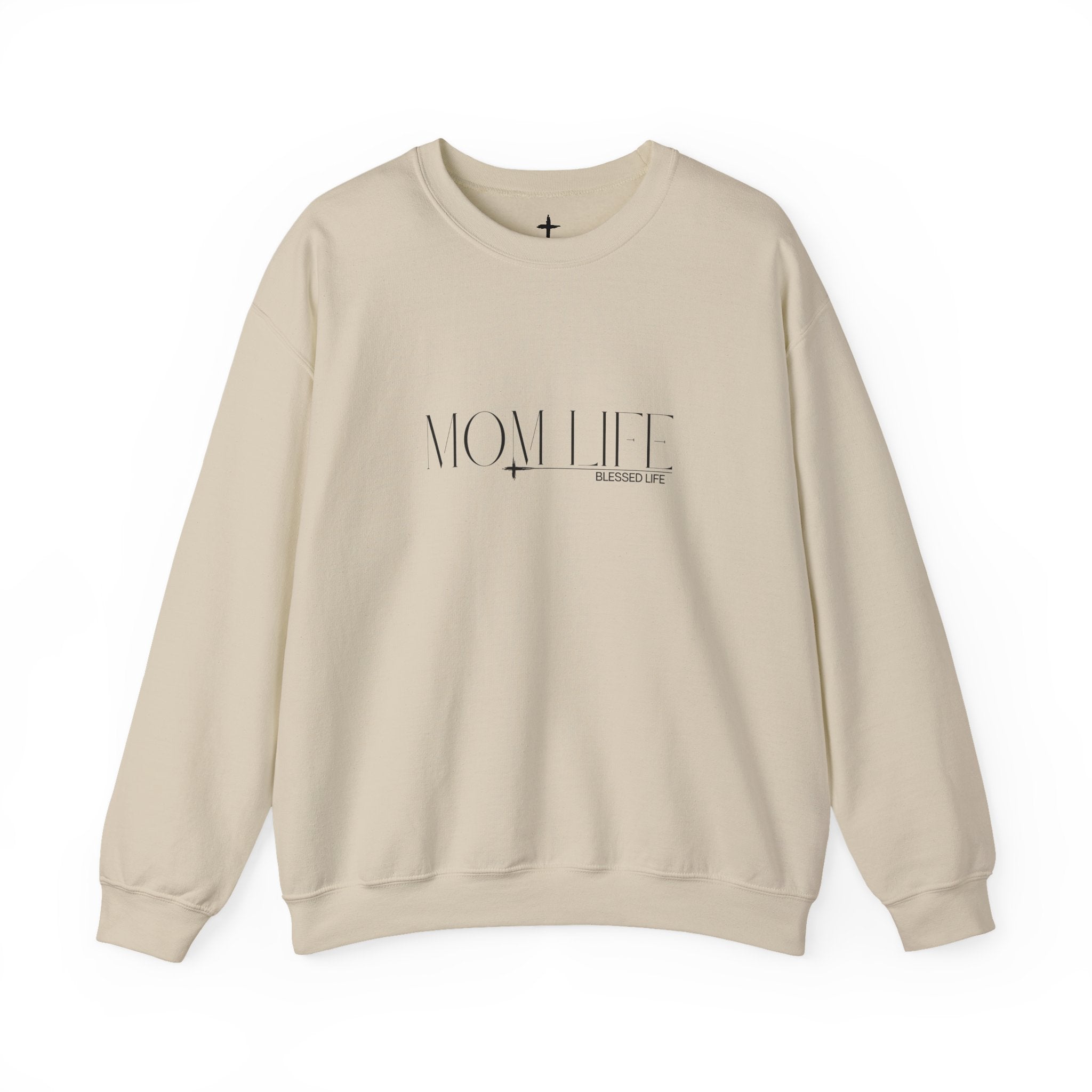 “Mom Life” Blessed Sweatshirt - Crewneck