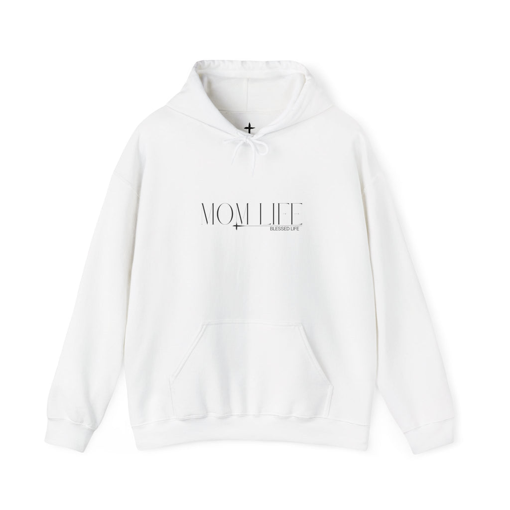 'MOM LIFE' Hoodie — Modern Mom Graphic Sweatshirt