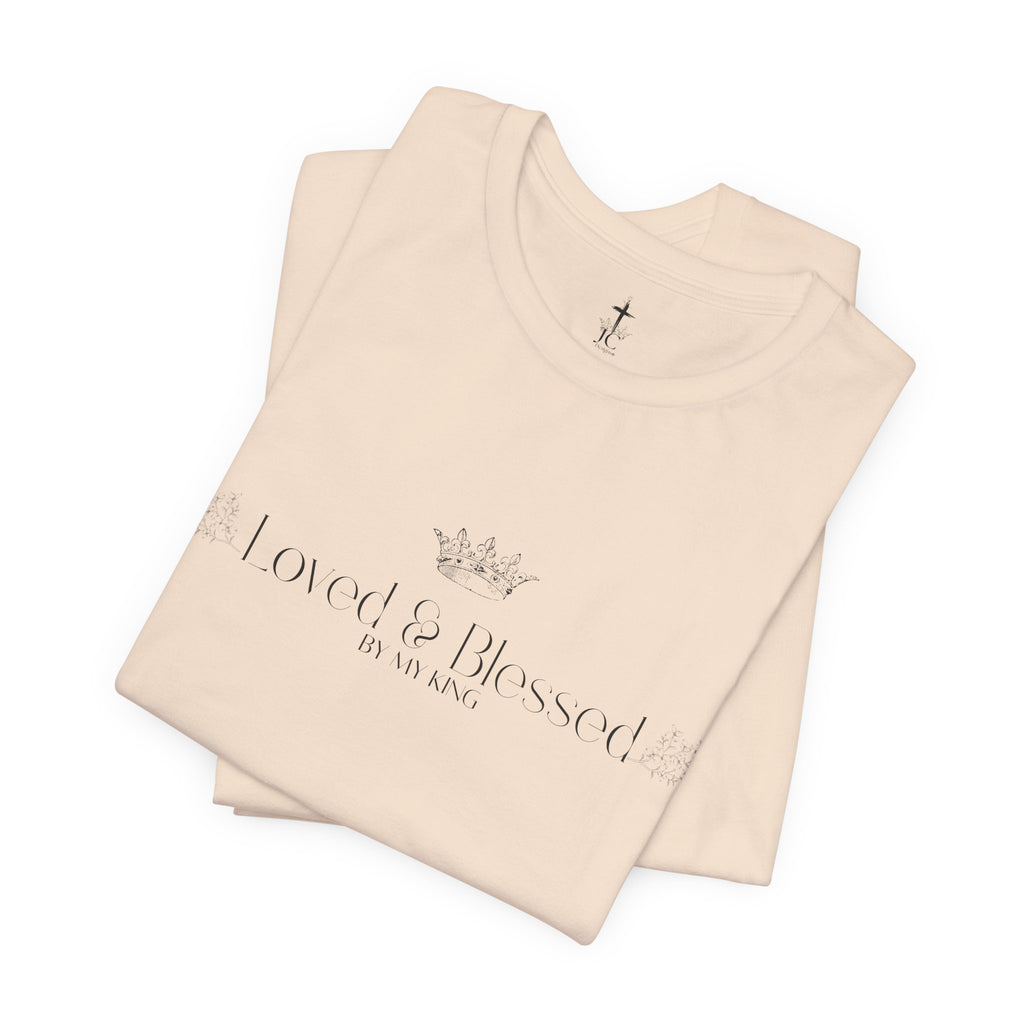 Blessed Crown UNISEX Tee — Loved & Blessed Graphic T-Shirt