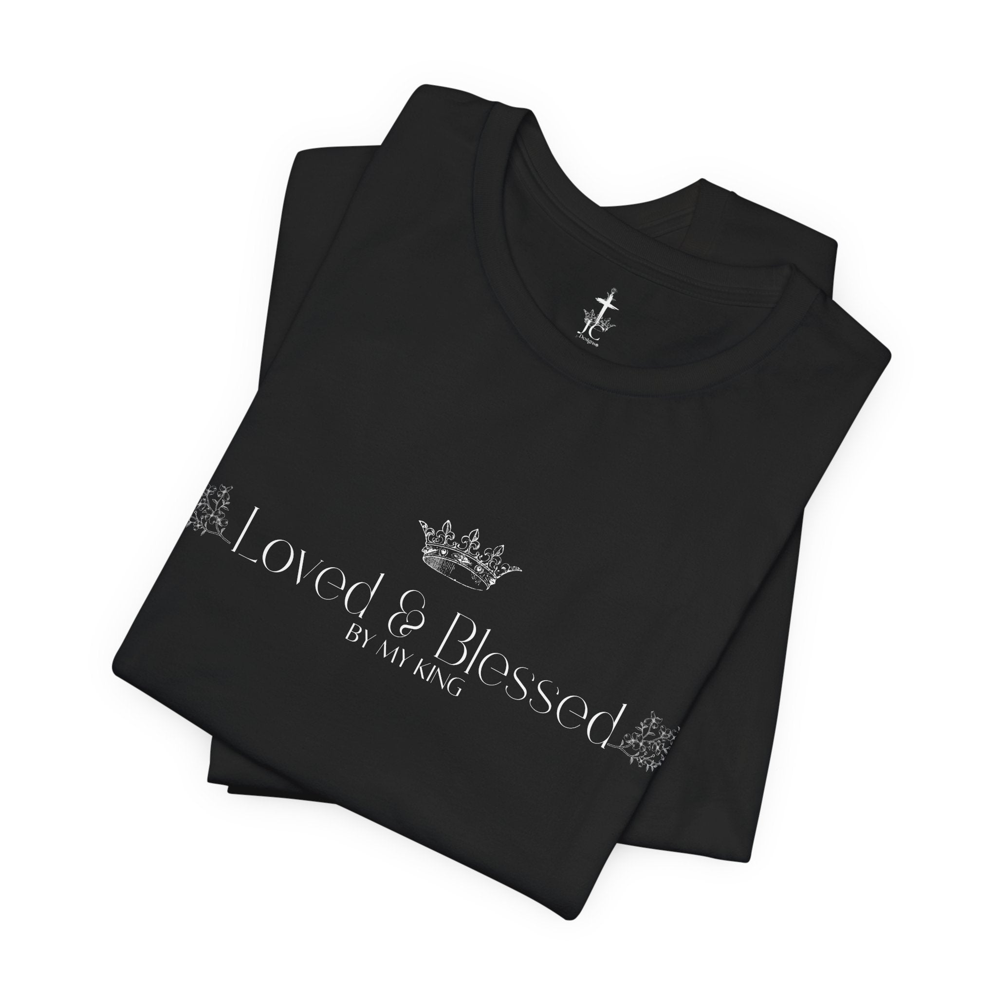 Blessed Crown UNISEX Tee — Loved & Blessed Graphic T-Shirt