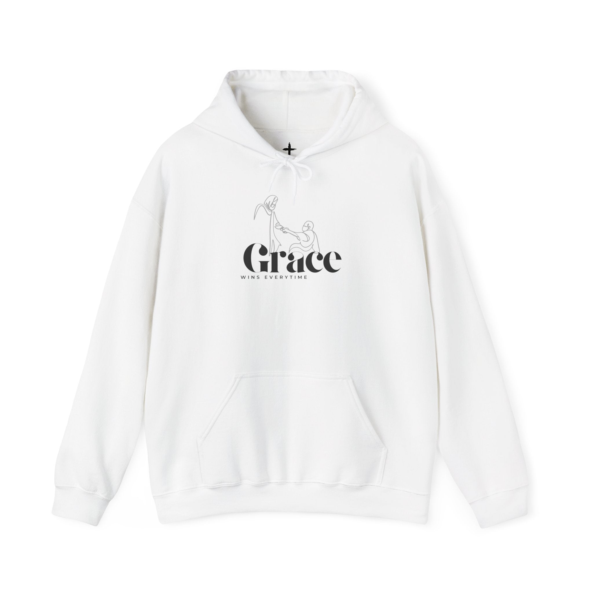 Grace Wins Everytime Hoodie | Inspirational Faith Sweatshirt