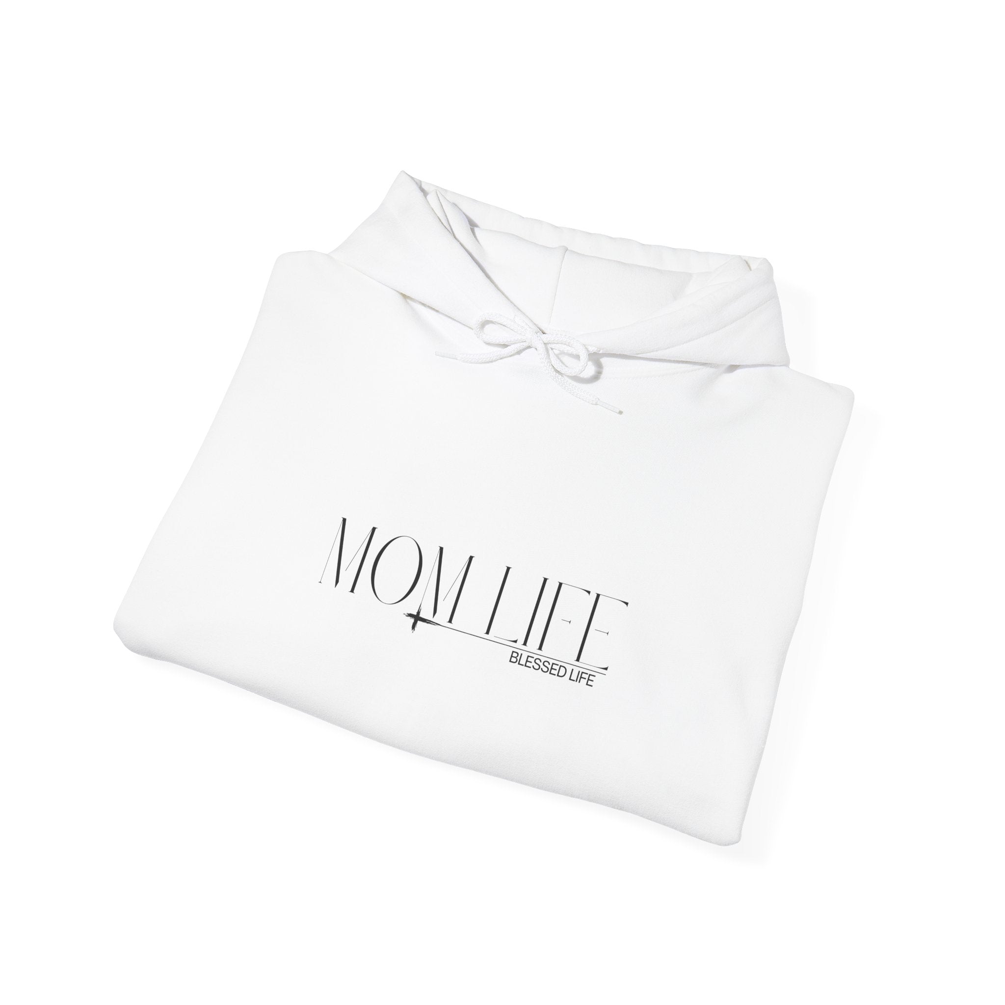 'MOM LIFE' Hoodie — Modern Mom Graphic Sweatshirt