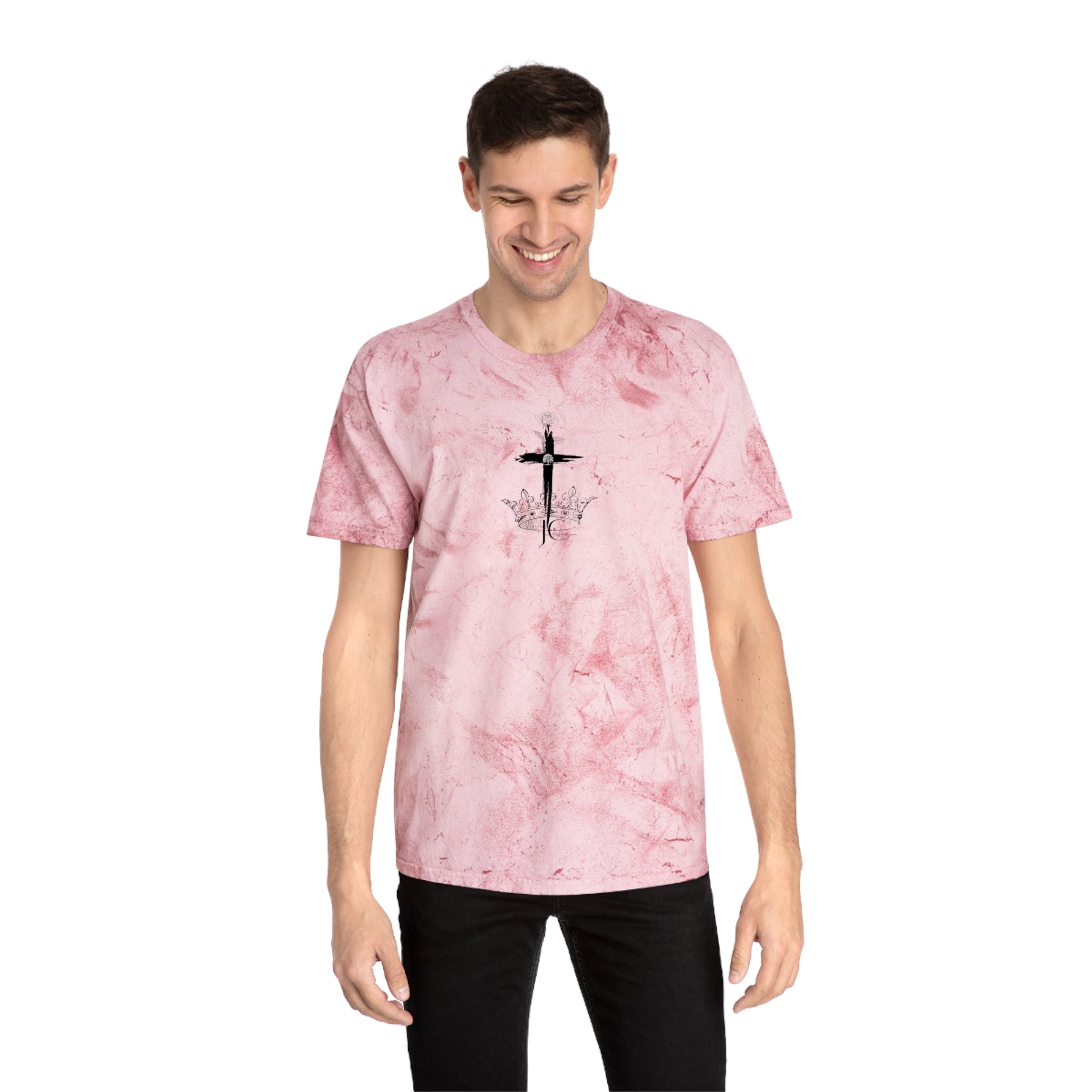 NEW JC Design’s Logo Tie-Dye T-Shirt for Both Men and Women