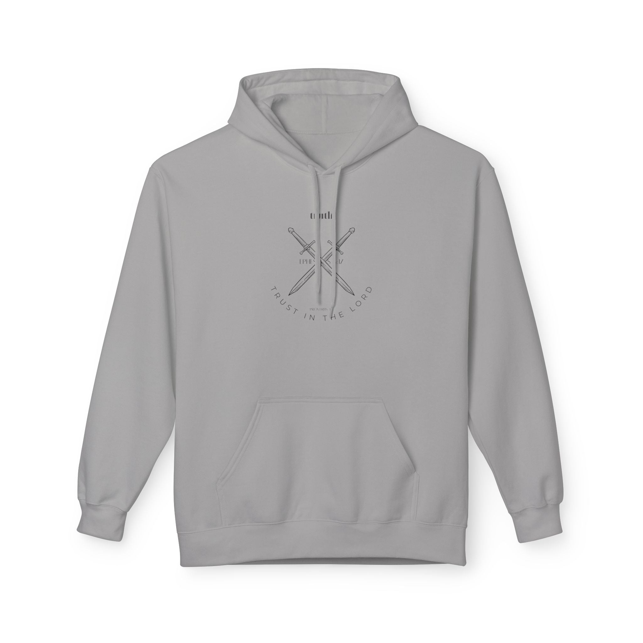 Sword of Truth Verse UNISEX Hoodie — Comfortable Faith-Based Fleece