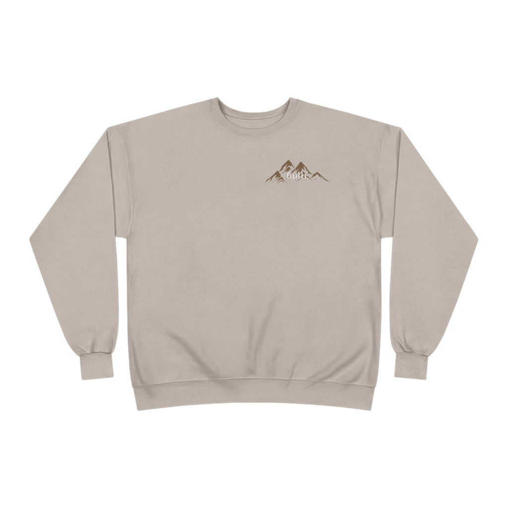 Comfy Mountain faith Crewneck UNISEX Sweatshirt- great gift!