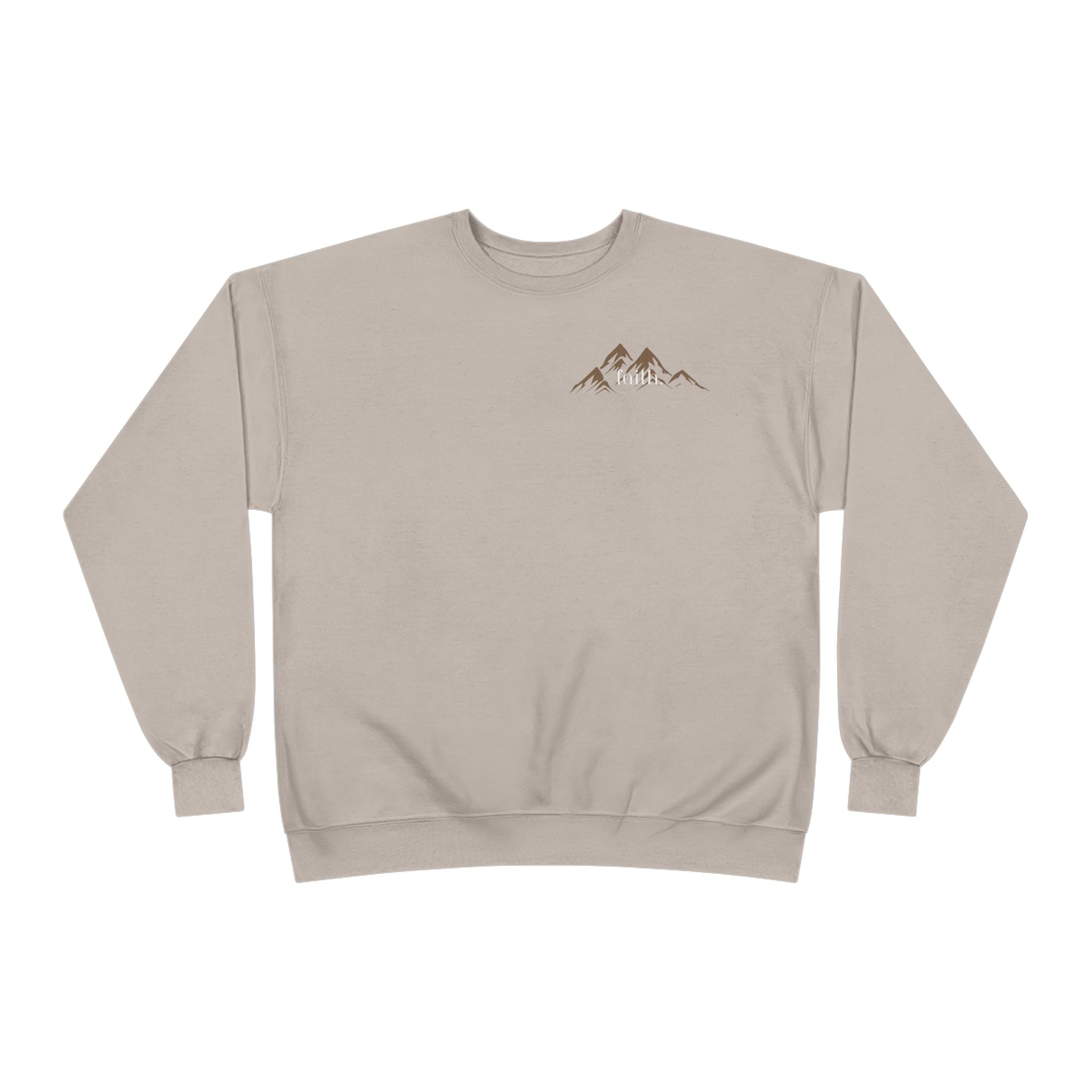 Comfy Mountain faith Crewneck UNISEX Sweatshirt- great gift!