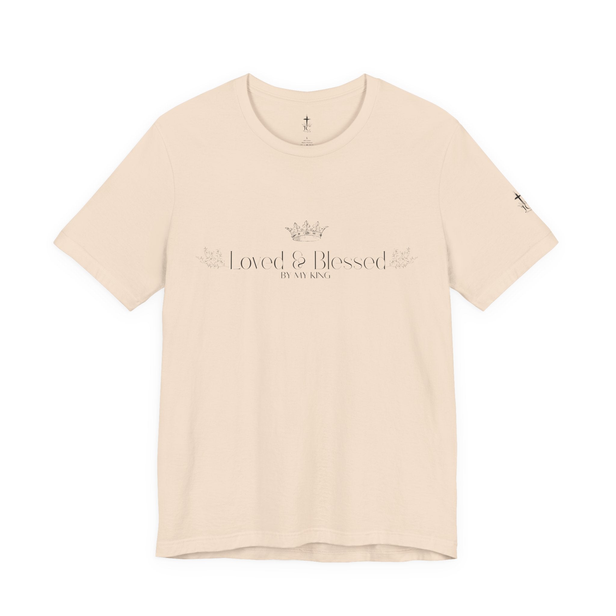 Blessed Crown UNISEX Tee — Loved & Blessed Graphic T-Shirt