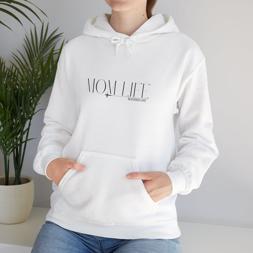 'MOM LIFE' Hoodie — Modern Mom Graphic Sweatshirt