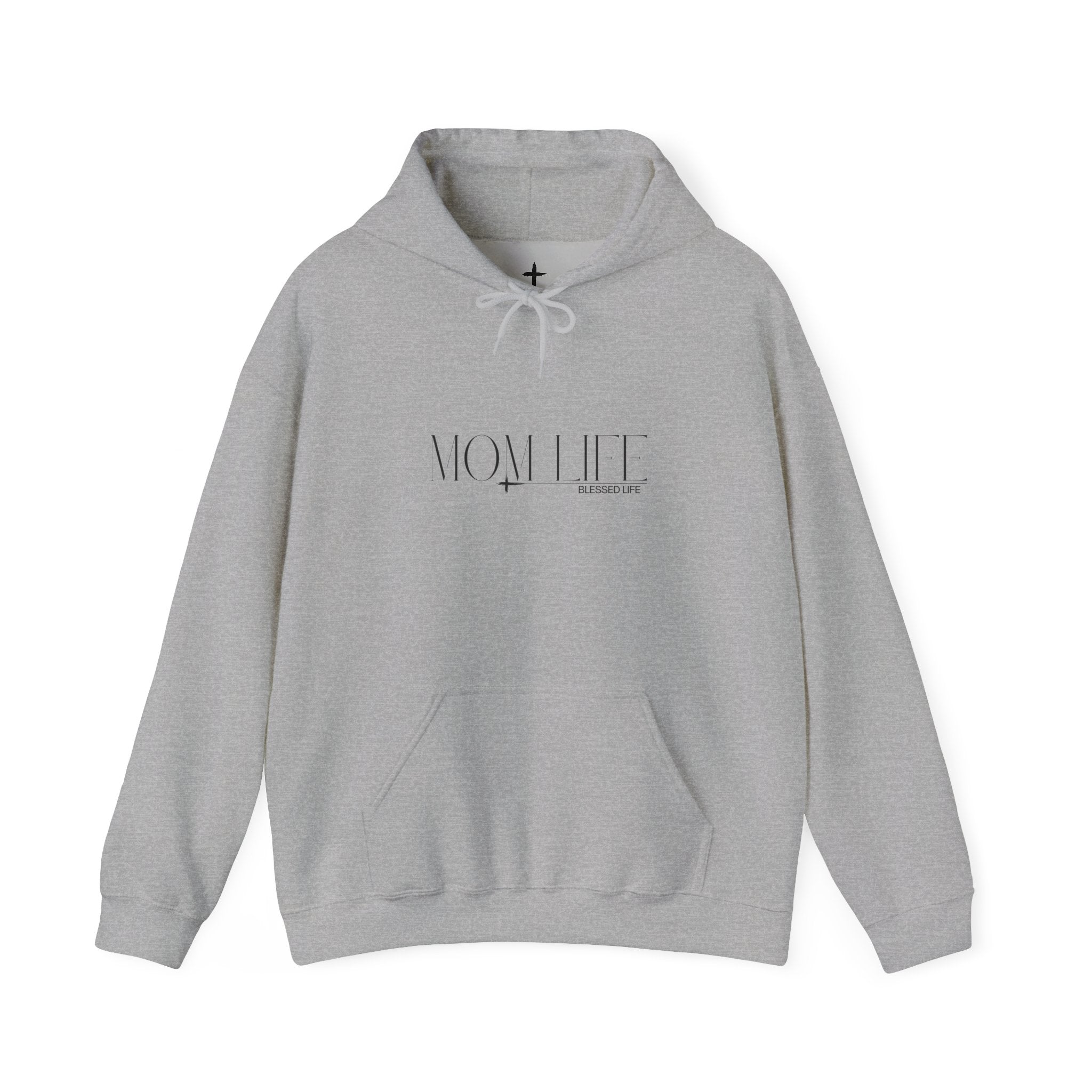 'MOM LIFE' Hoodie — Modern Mom Graphic Sweatshirt