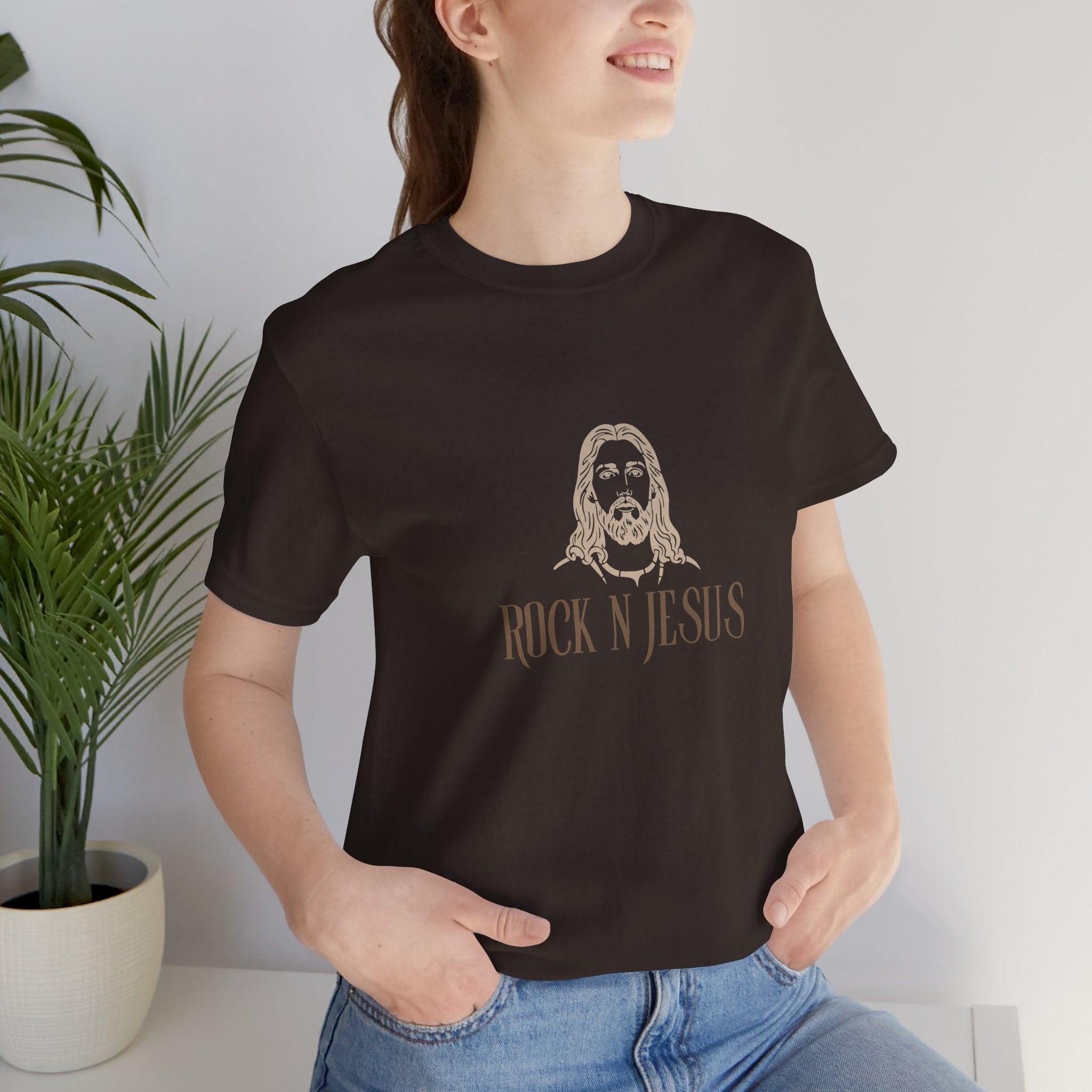Rock N Jesus UNISEX T-Shirt — Vintage Christian Music Tee