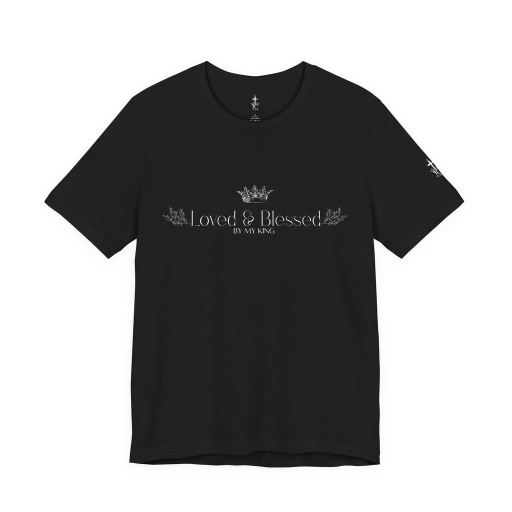 Blessed Crown UNISEX Tee — Loved & Blessed Graphic T-Shirt