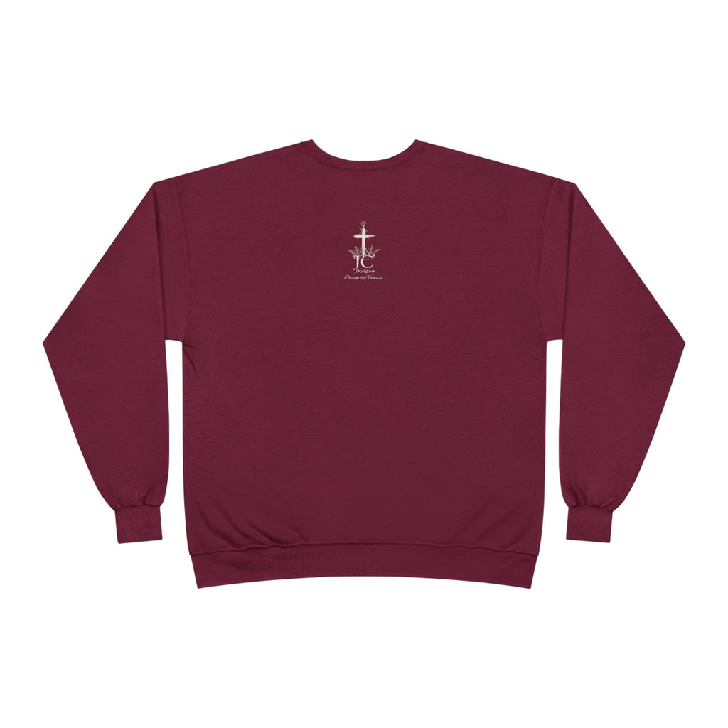 Loved & Blessed Aster Flower Crewneck Sweatshirt — perfect Holiday Gift